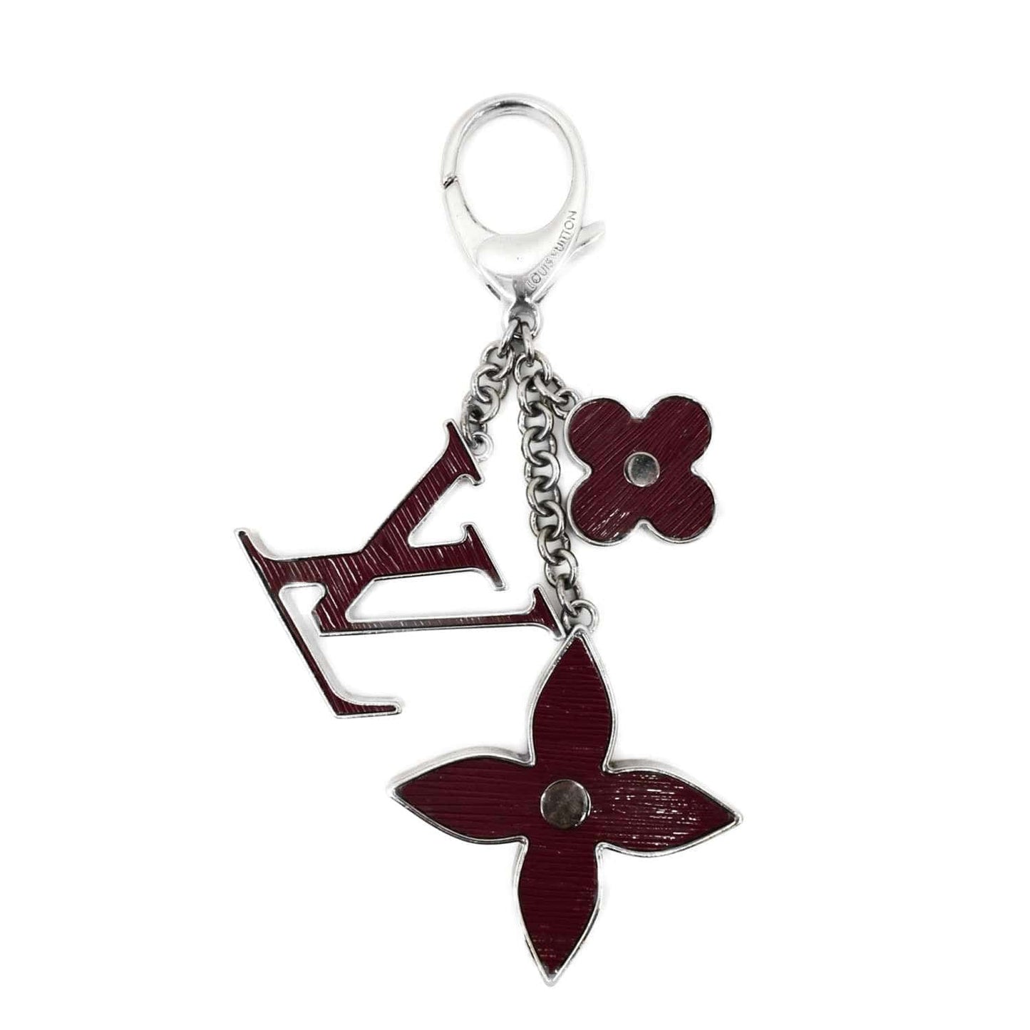 LOUIS VUITTON Fleur dEpi Bag Charm Fuchsia