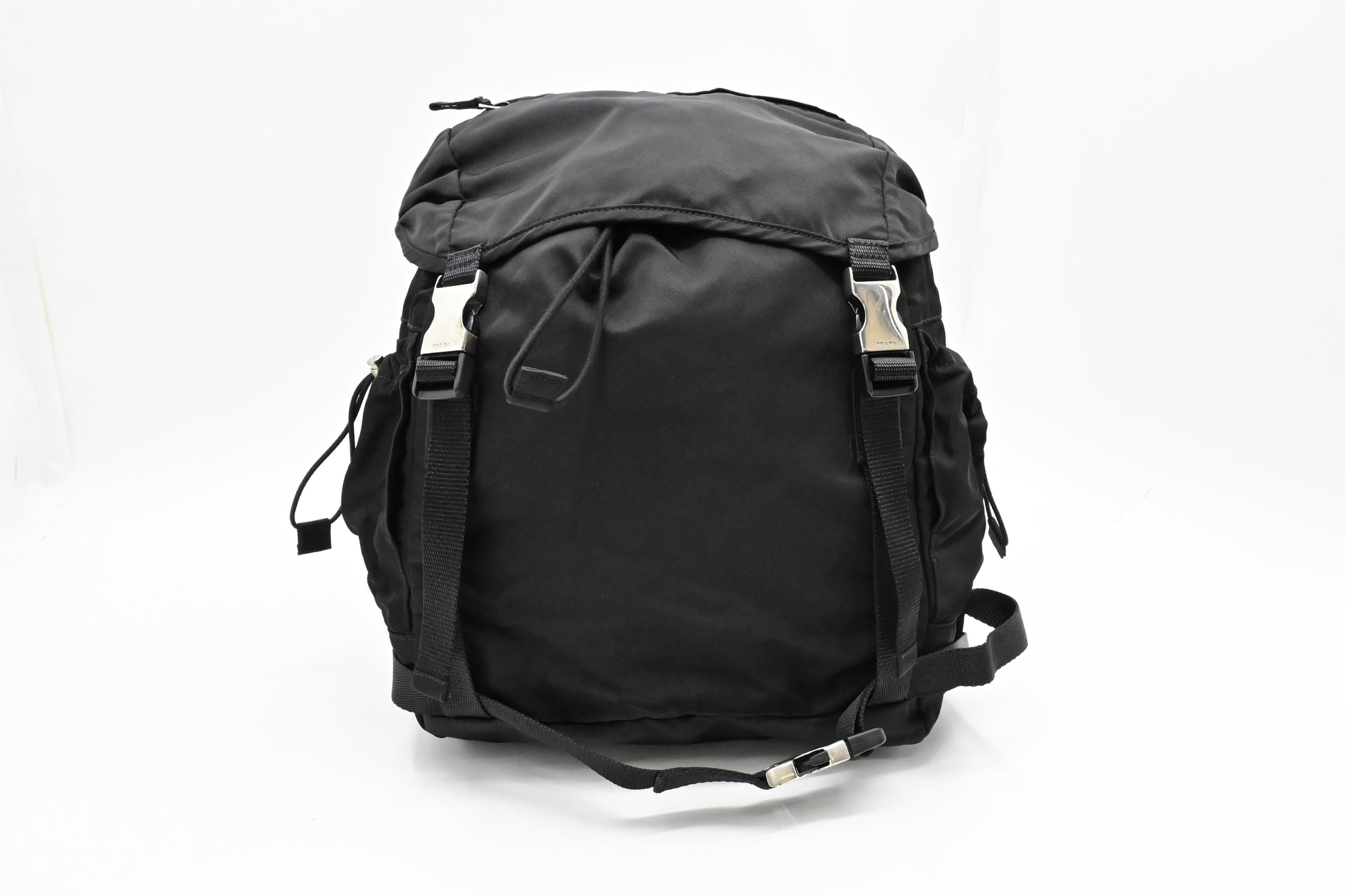 Prada Medium Hiking Backpack in Black Nylon