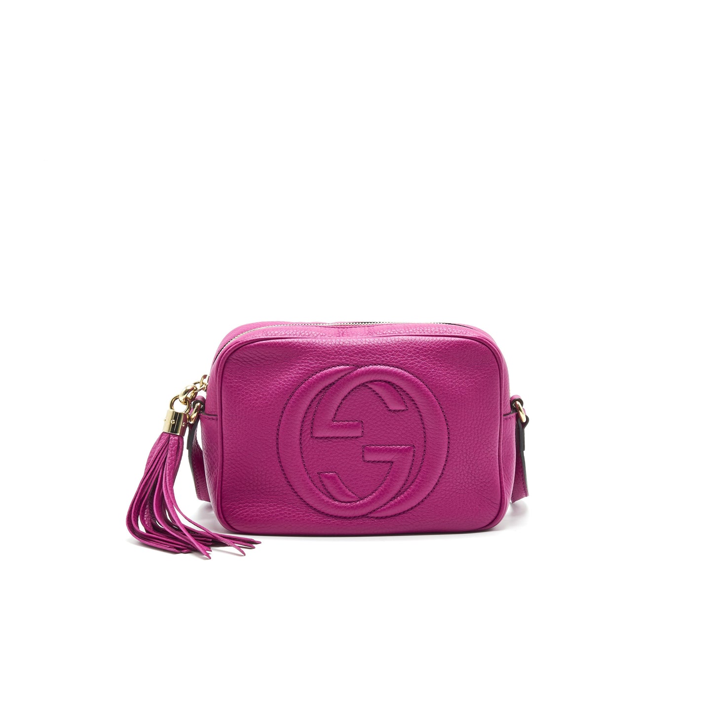 Gucci Soho Small Leather Disco Bag Pink