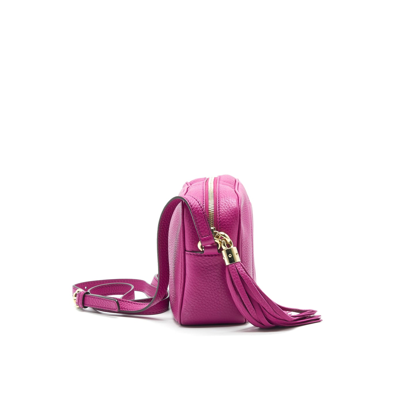 Gucci Soho Small Leather Disco Bag Pink