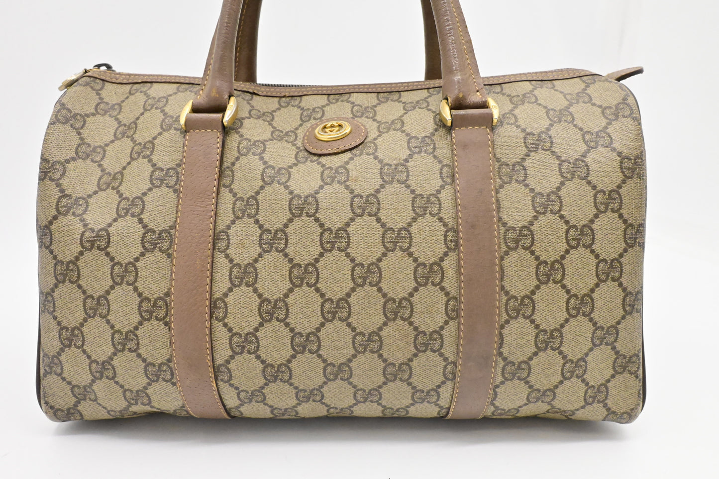 Gucci Boston Bag in GG Supreme Canvas