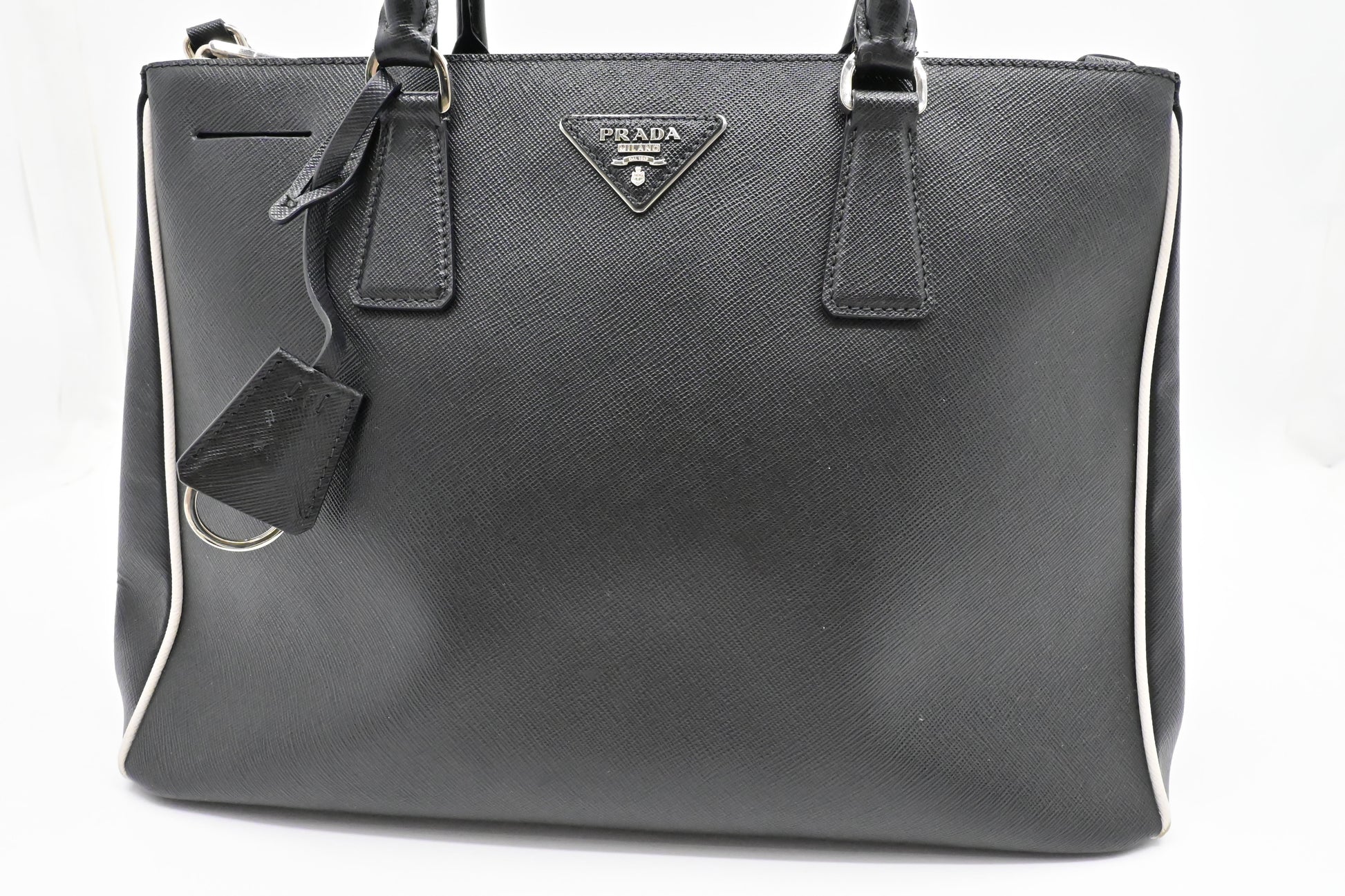Prada Large Galleria in Black Saffiano Leather