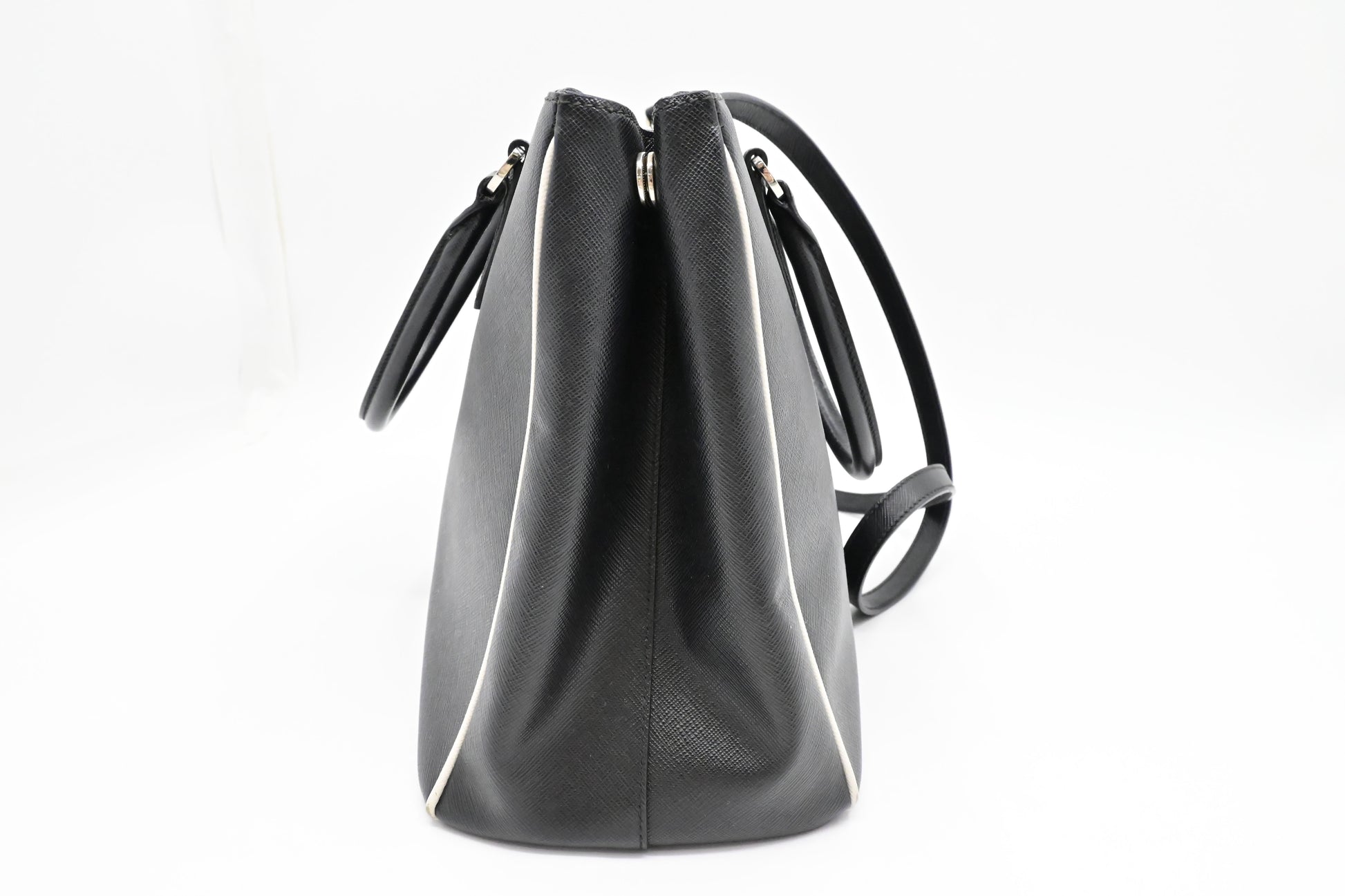 Prada Large Galleria in Black Saffiano Leather