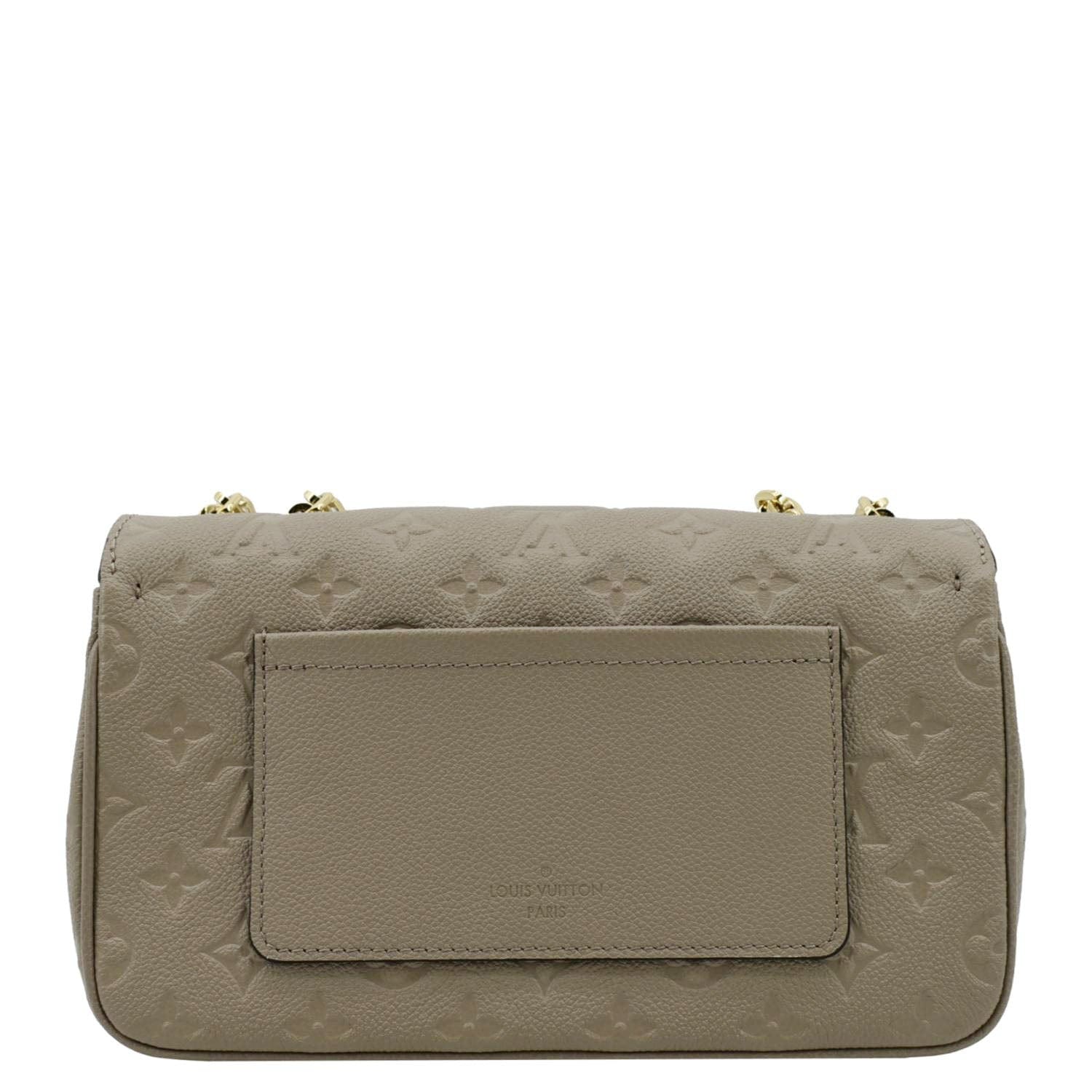 LOUIS VUITTON Marceau PM Monogram Empreinte Leather Shoulder Bag Turtledove