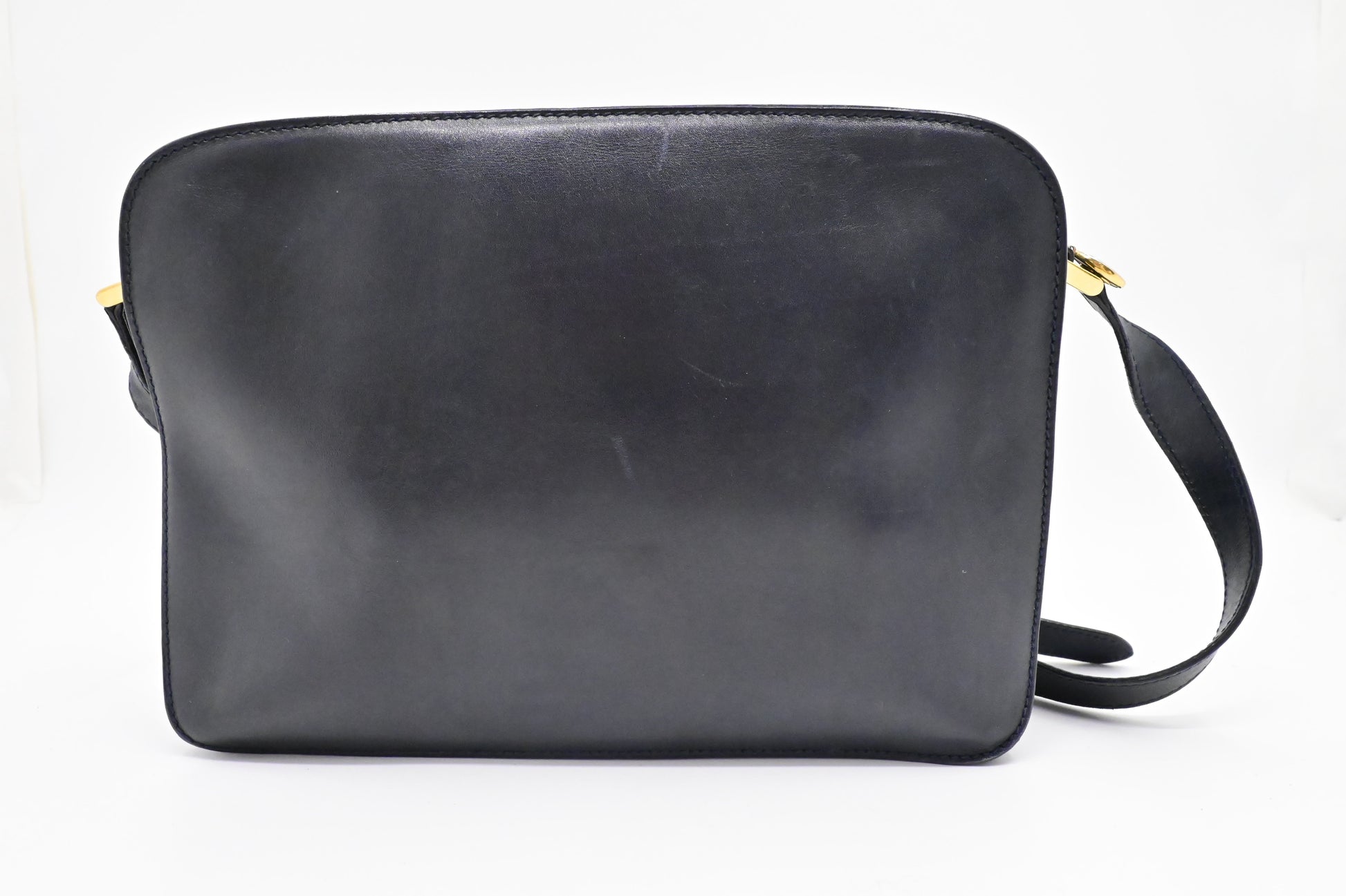 Gucci Crossbody Bag in Dark Navy Blue Leather