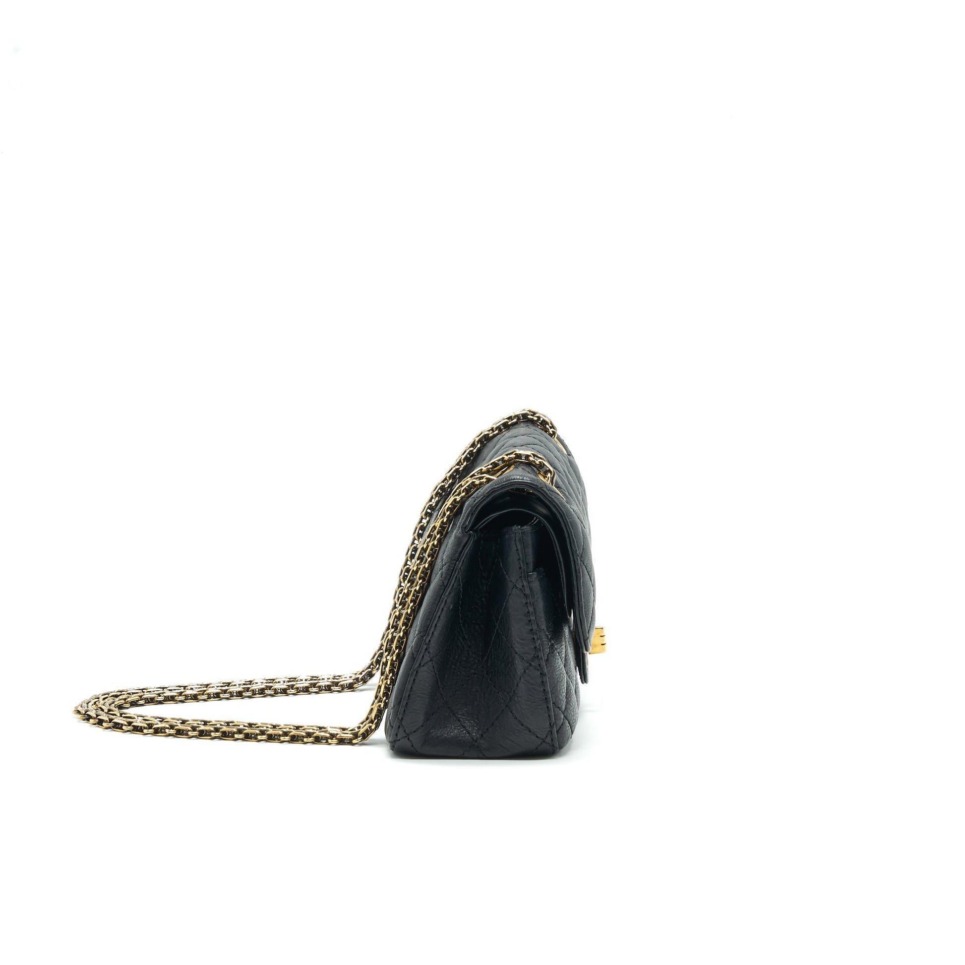 Chanel Small 2.55 Handbag Black Serial 23