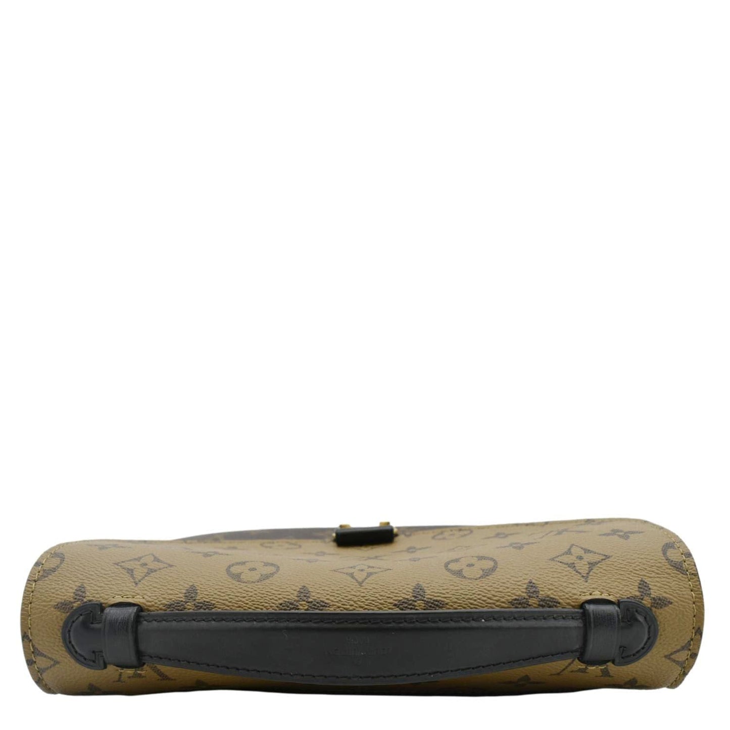 LOUIS VUITTON Metis Pochette Reverse Monogram Canvas Crossbody Bag Brown