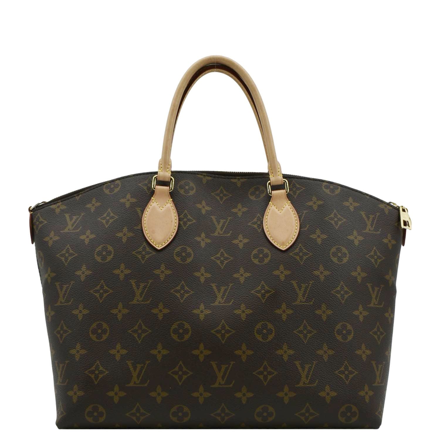 LOUIS VUITTON Boetie MM Monogram Canvas Shoulder Bag Brown
