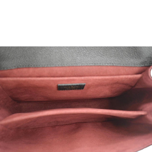 SAINT LAURENT Jamie Suede Leather Shoulder Bag Cream