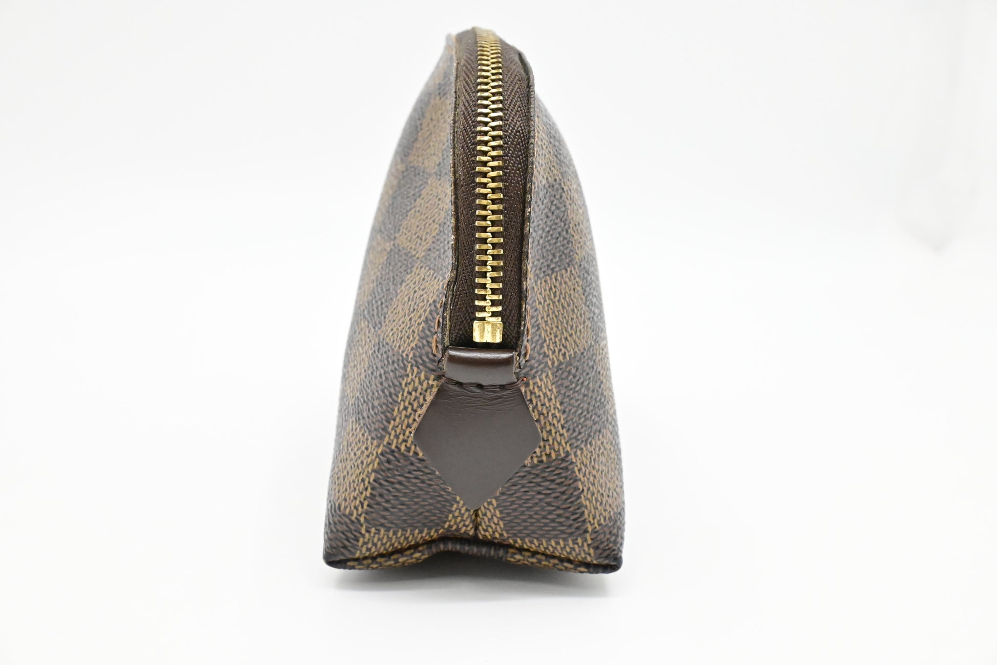 Louis Vuitton Pochette Cosmetique in Damier Ebene Canvas