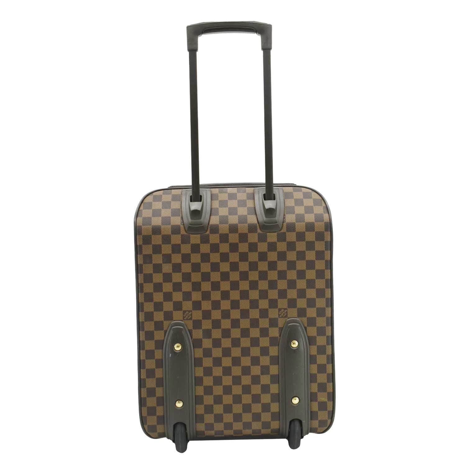 LOUIS VUITTON Pegase 45 Damier Ebene Rolling Travel Bag Brown