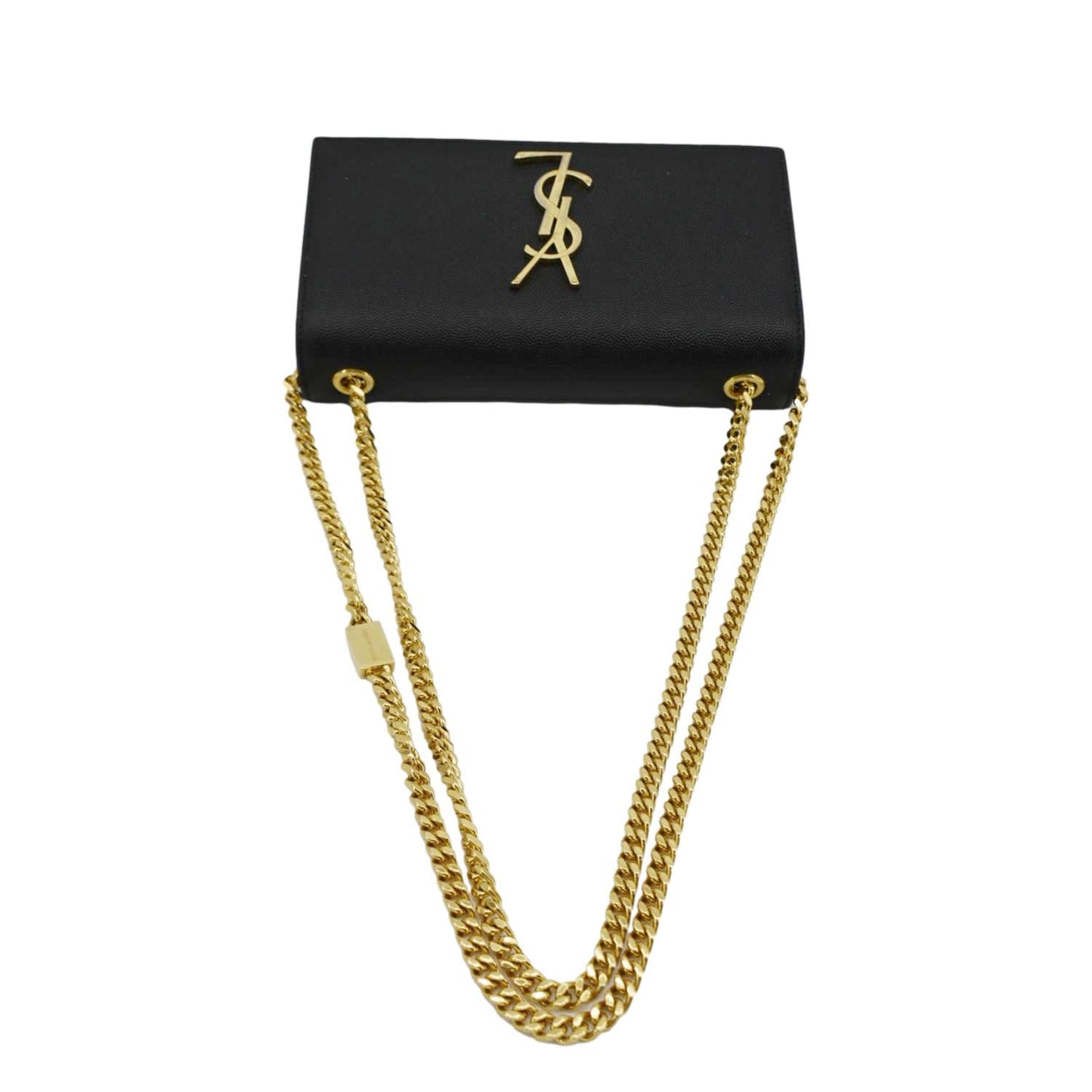 SAINT LAURENT Kate Small Leather Crossbody Bag Black