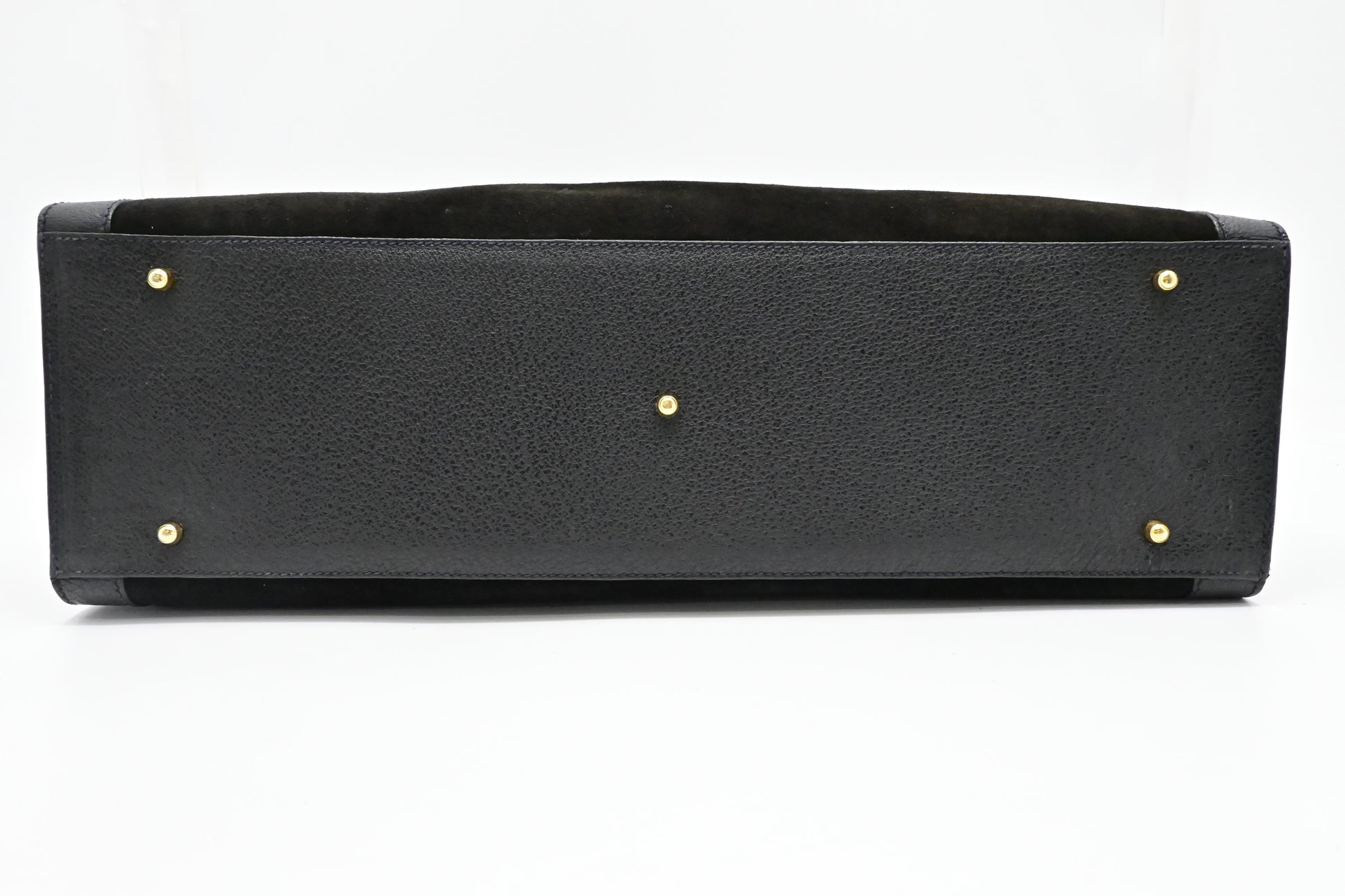 Gucci Large Diana Tote in Black Suede
