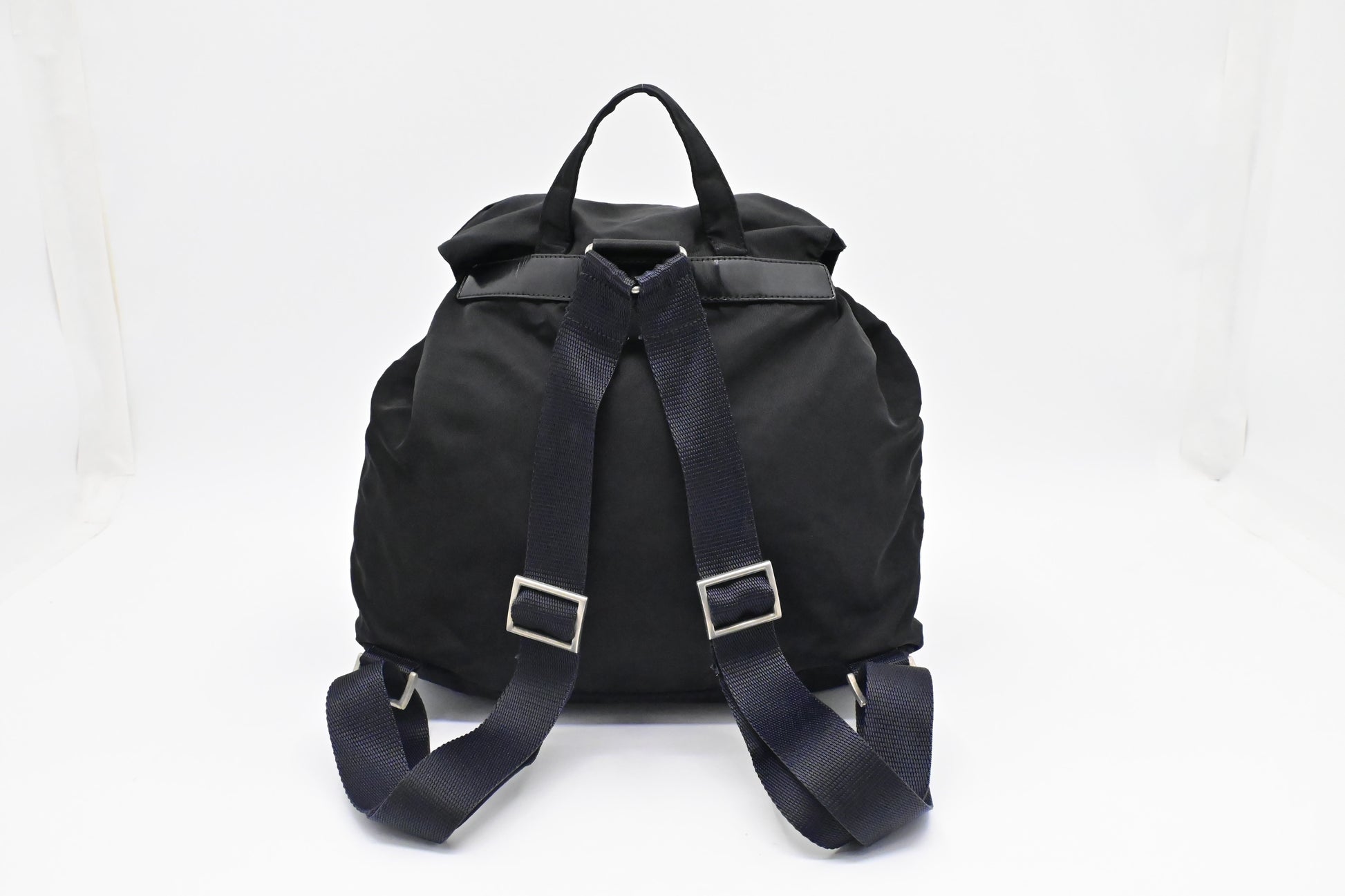 Prada Backpack in Black Nylon