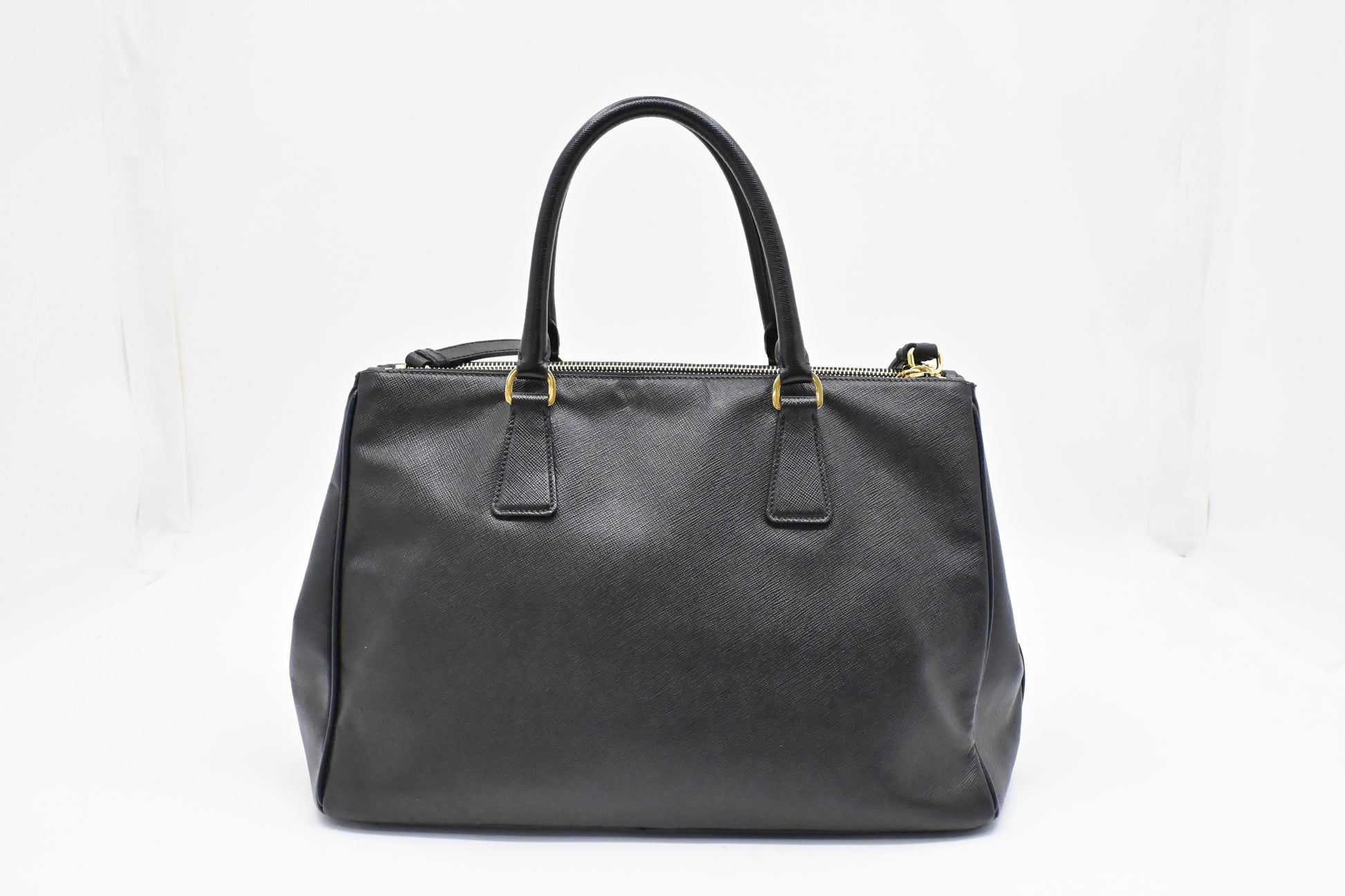 Prada Medium Galleria in Black Saffiano Leather