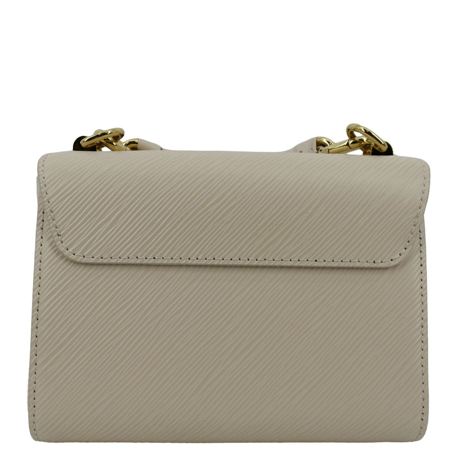 LOUIS VUITTON Twist PM Epi Leather Crossbody Bag Off White