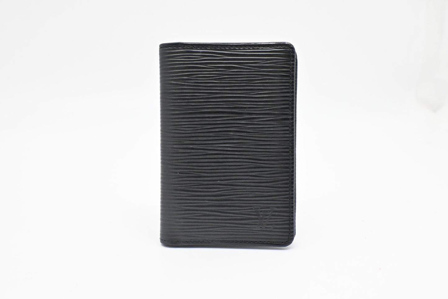 Louis Vuitton Card Case in Black Epi Leather