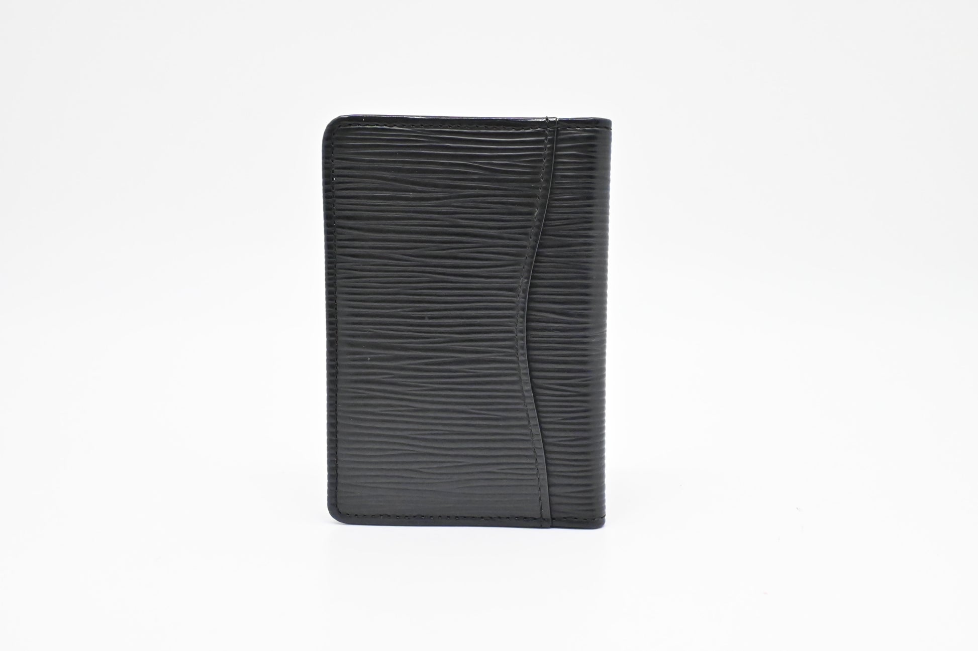 Louis Vuitton Card Case in Black Epi Leather