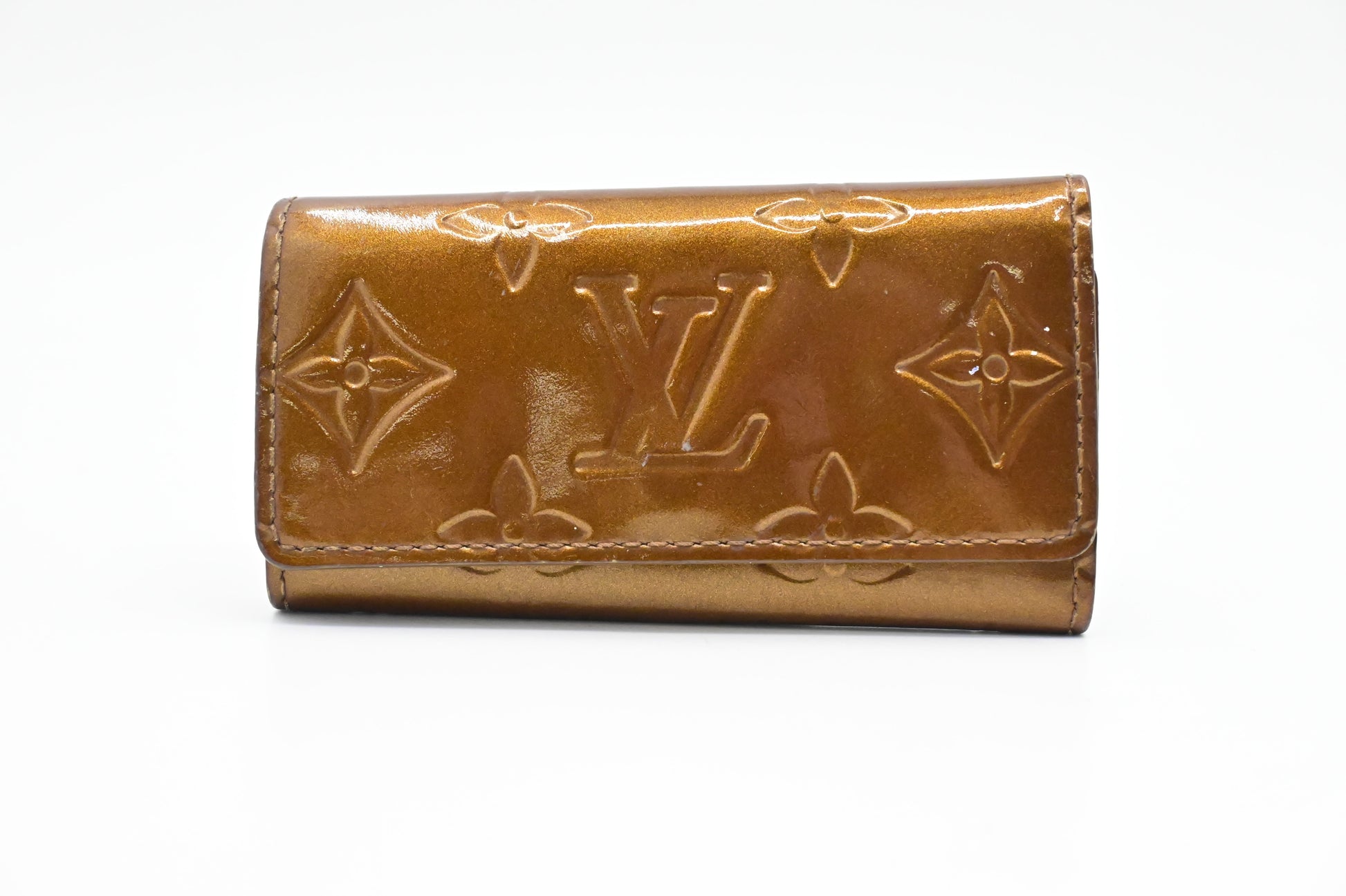 Louis Vuitton Multicles 4 in Bronze Vernis Leather