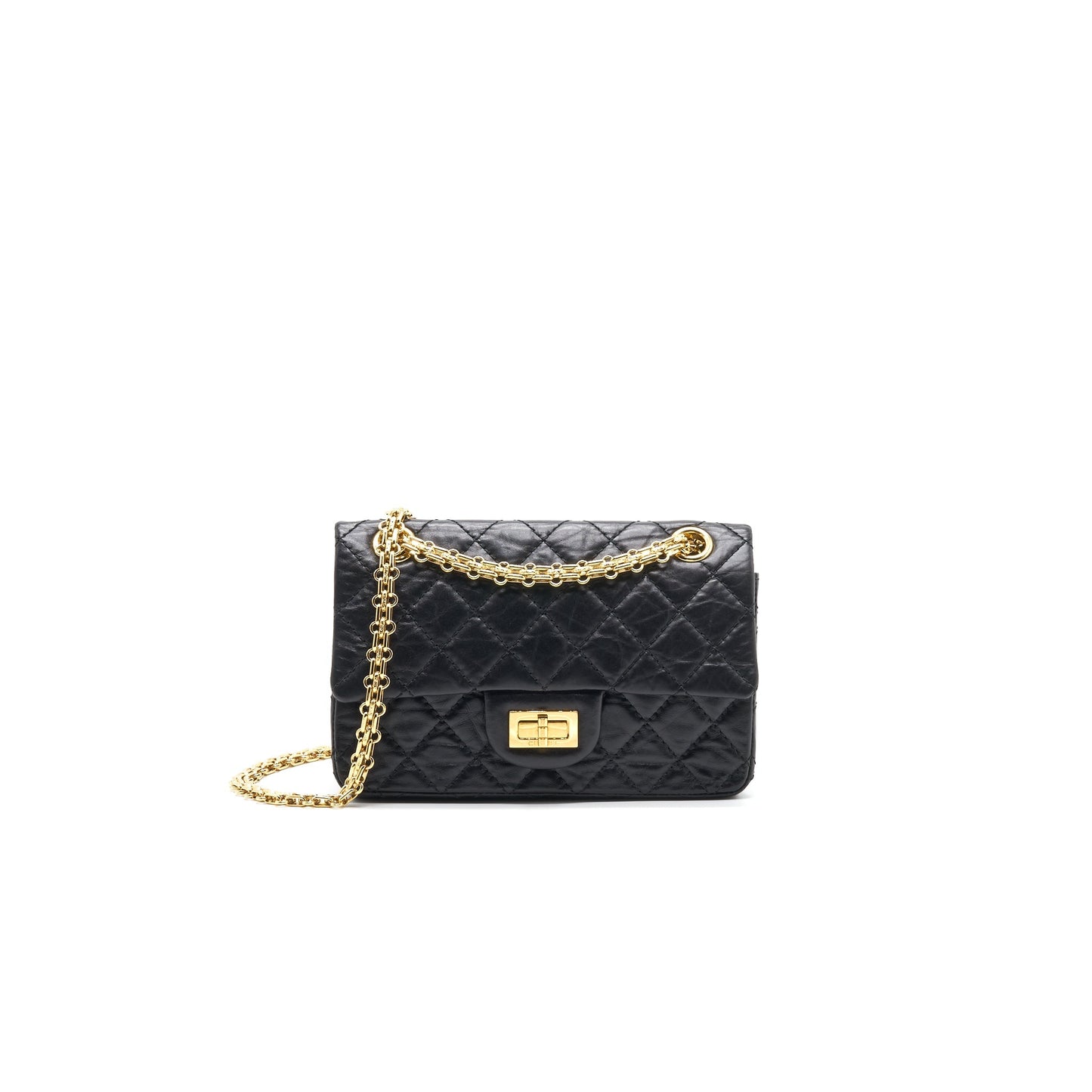 Chanel Small 2.55 Reissue Handbag Black L