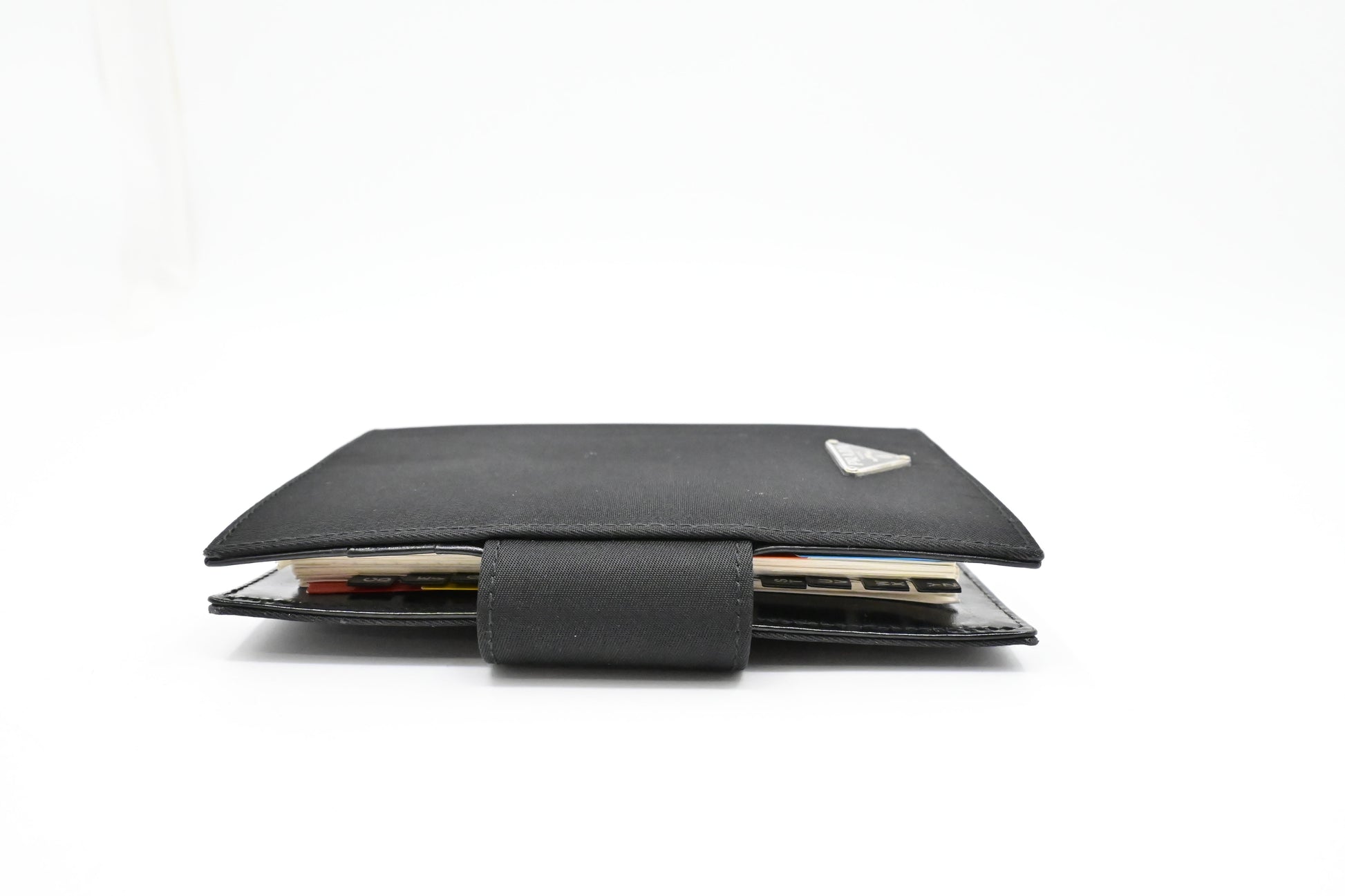 Prada Agenda in Black Nylon Canvas