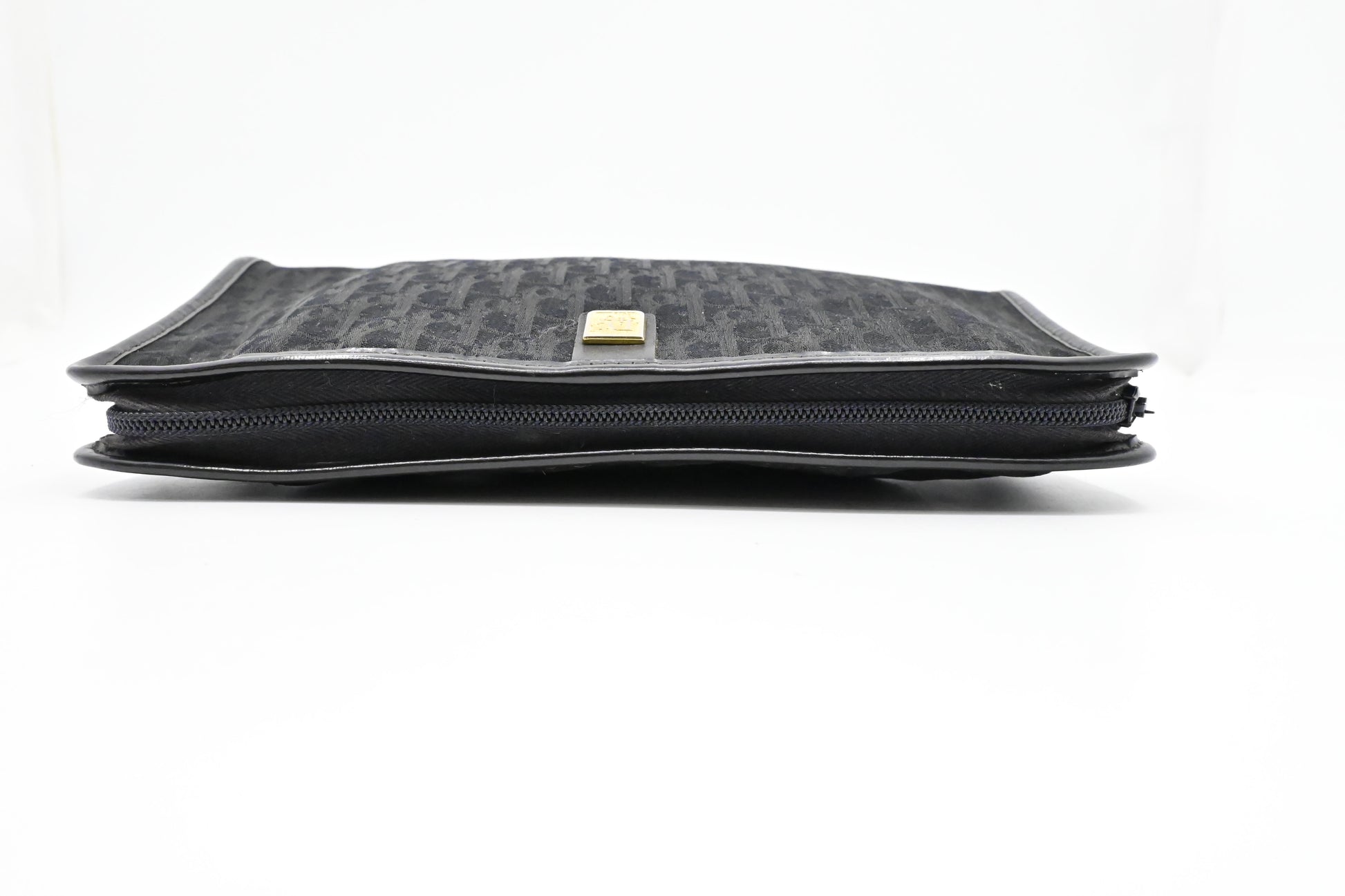 Dior Pouch in Black Oblique Canvas