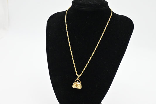 Dior CD Bag Necklace