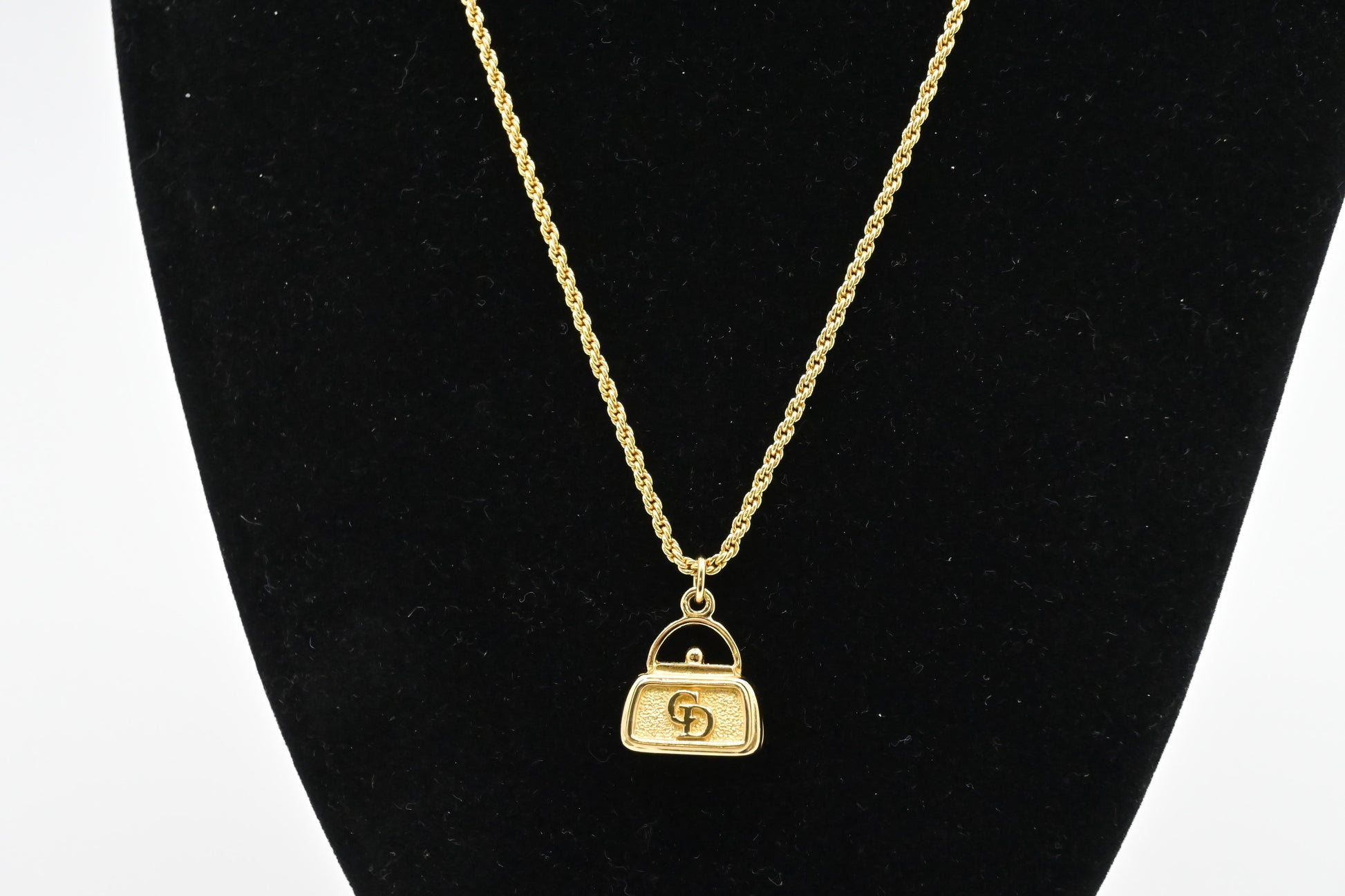 Dior CD Bag Necklace