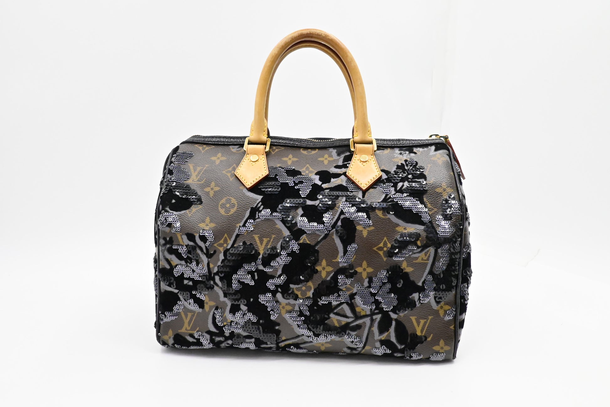 Louis Vuitton Speedy 30 in Fleur de Jais Monogram Canvas