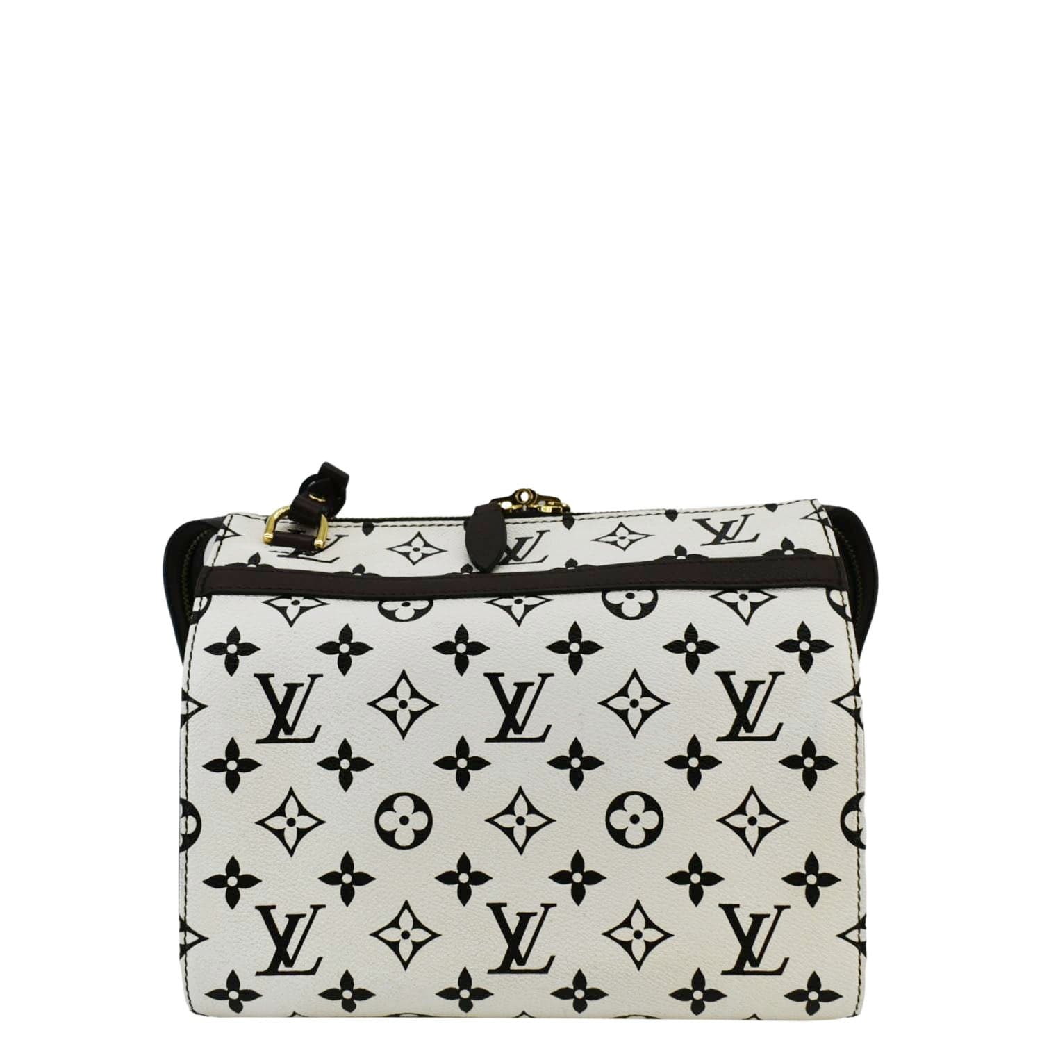 LOUIS VUITTON Amazon PM Monogram Canvas Crossbody Bag White Chocolate