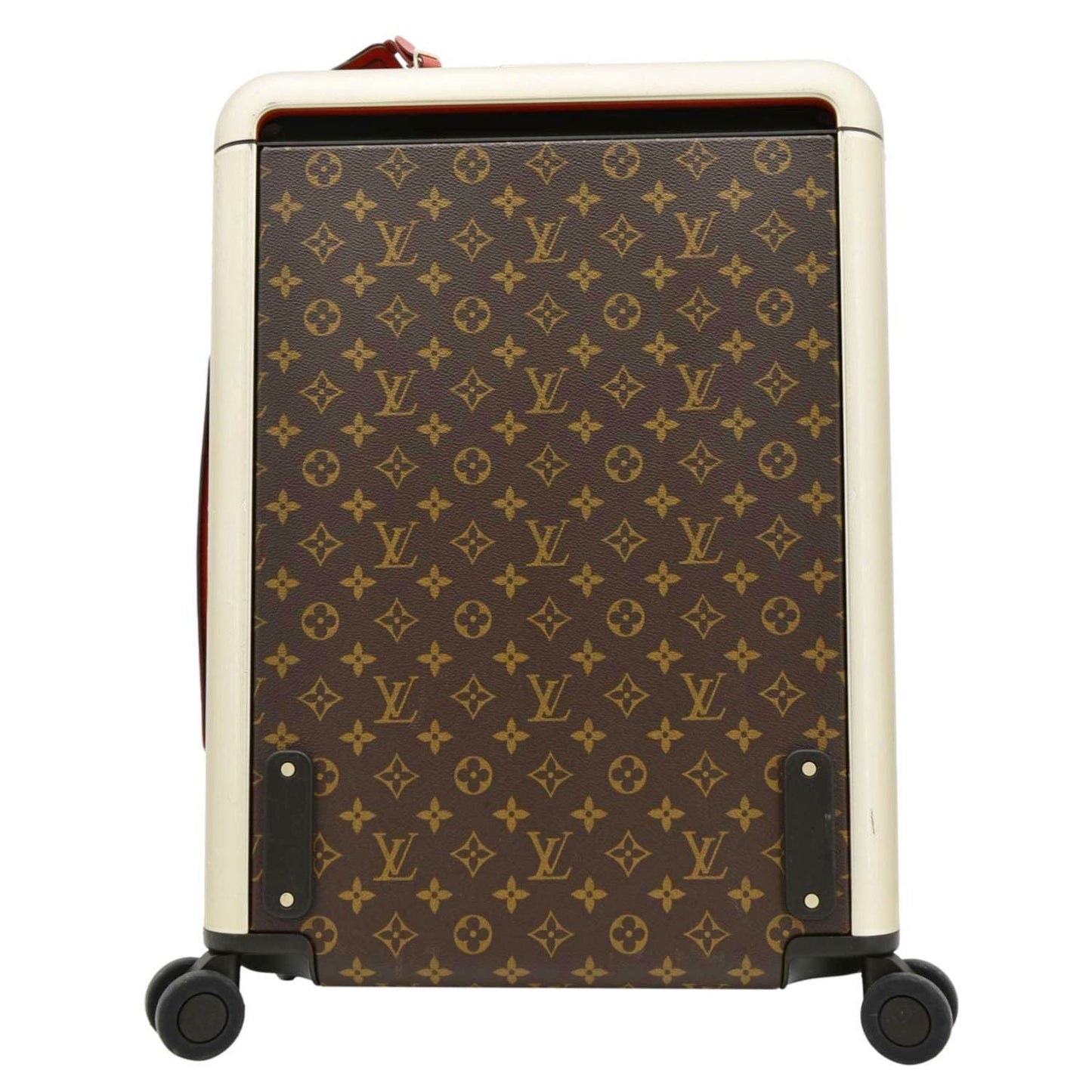 LOUIS VUITTON Horizon 55 Monogram Canvas Travel Bag Coquelicot Red