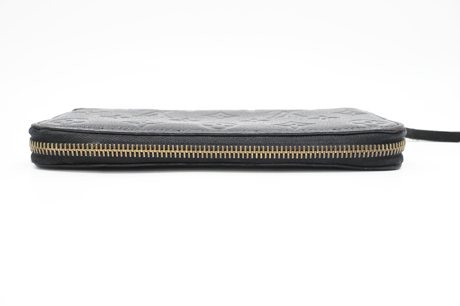 Louis Vuitton Clemence Wallet in Noir Empreinte Leather