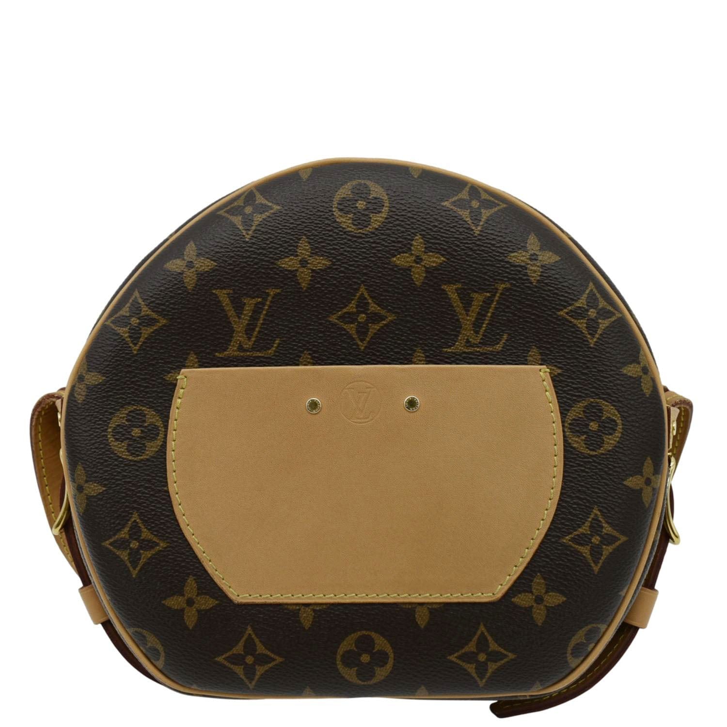 LOUIS VUITTON Boite Chapeau Souple Monogram Canvas Shoulder Bag Brown