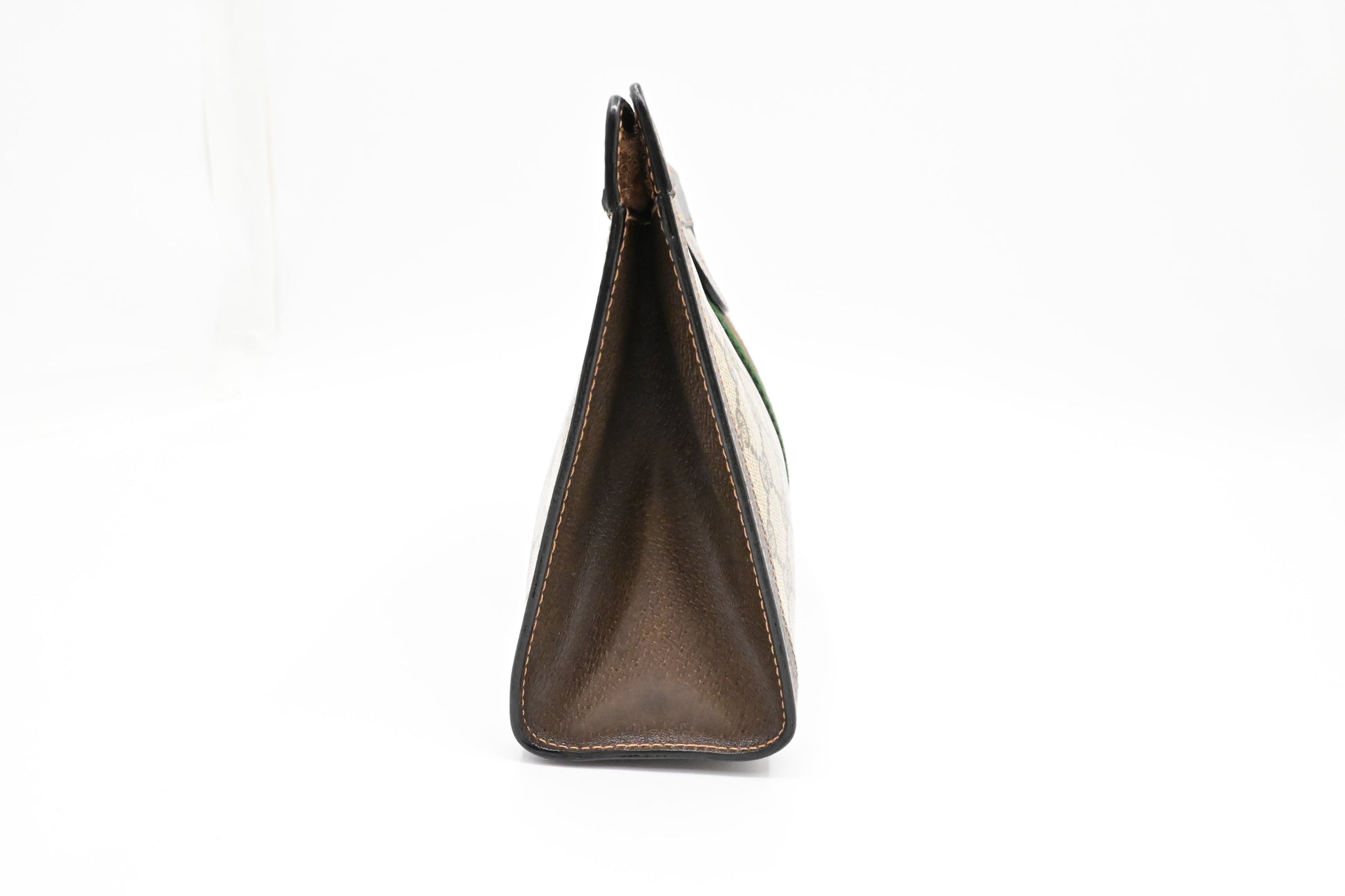 Gucci 'Accessory Collection' Clutch in Brown GG Supreme Canvas