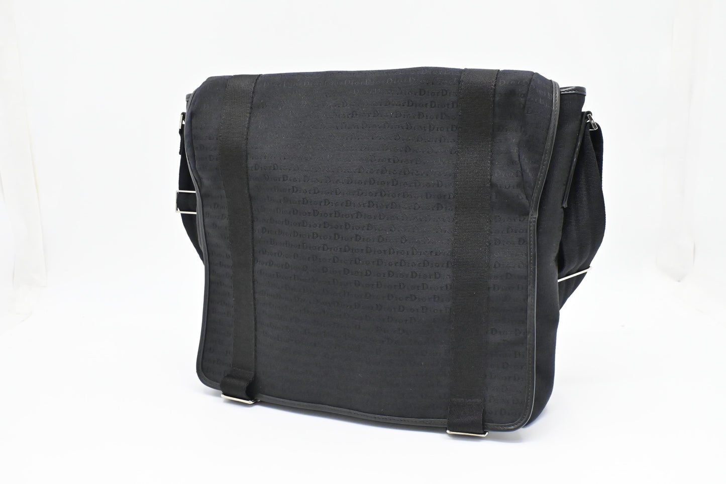 Dior Messenger Bag in Black Canvas