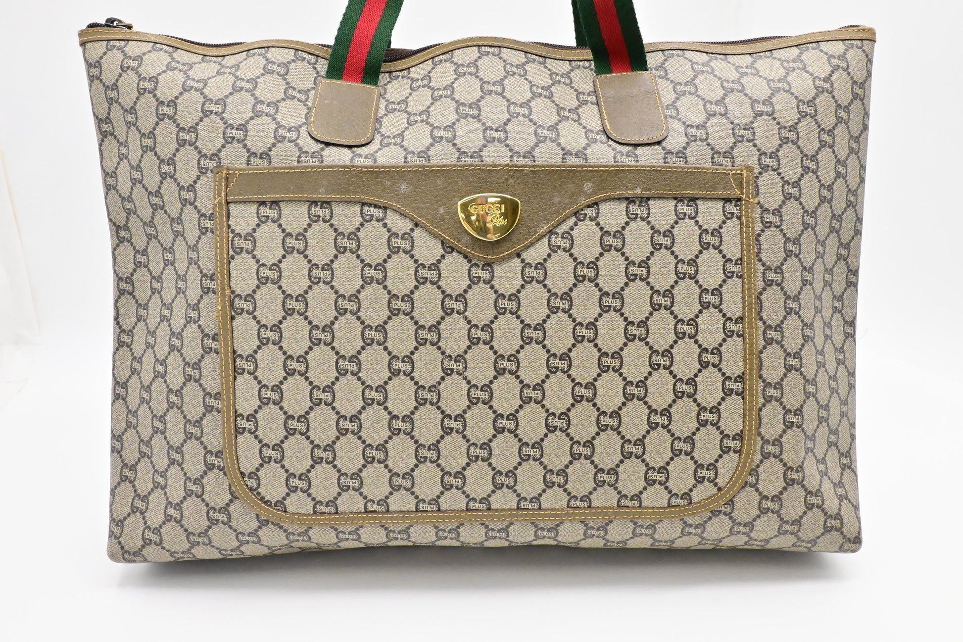 Gucci Plus Travel Bag in Coated Canvas