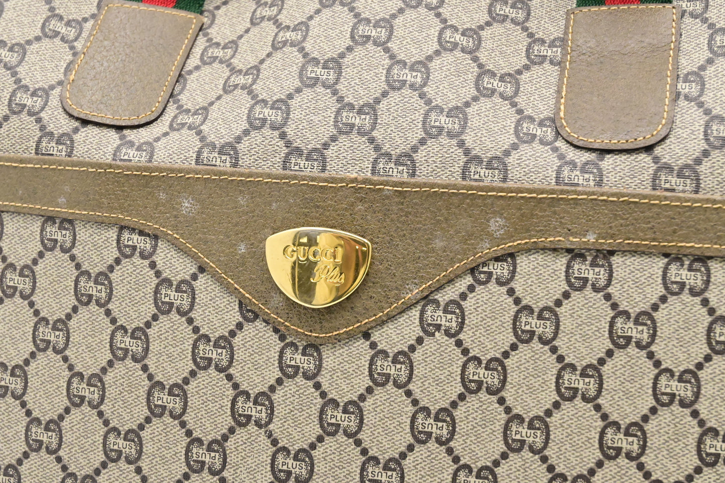 Gucci Plus Travel Bag in Coated Canvas