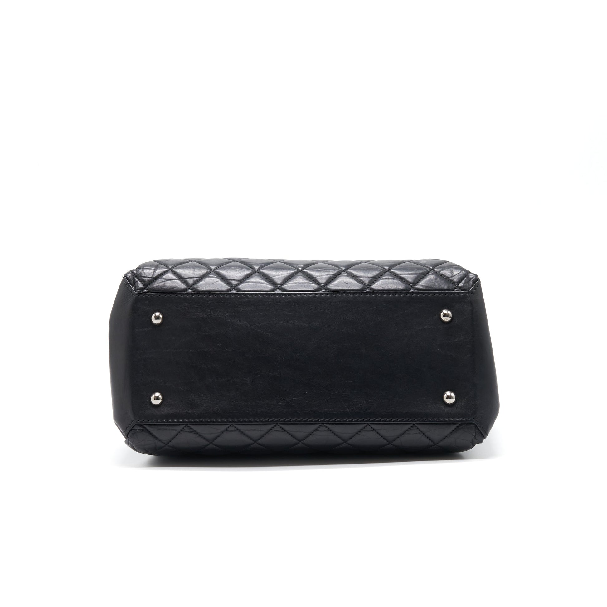Chanel Calfskin Flap Bag Black