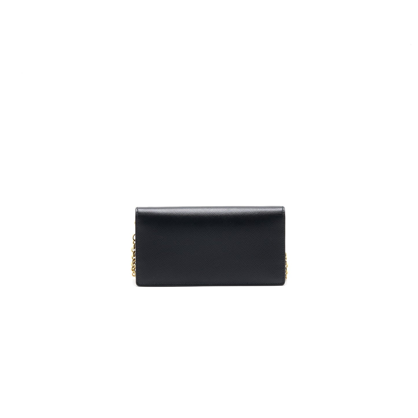 PRADA MINI BANDO SAFFIANO CAHIER META NERO