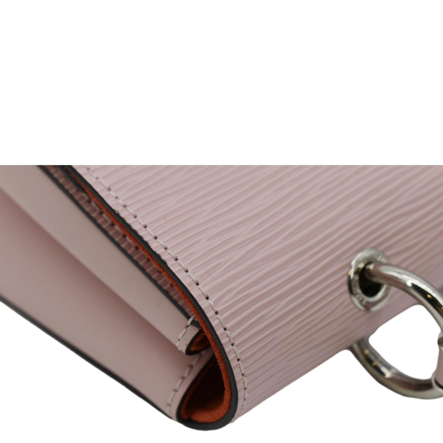 LOUIS VUITTON Grenelle PM Epi Leather Shoulder Bag Dusty Pink