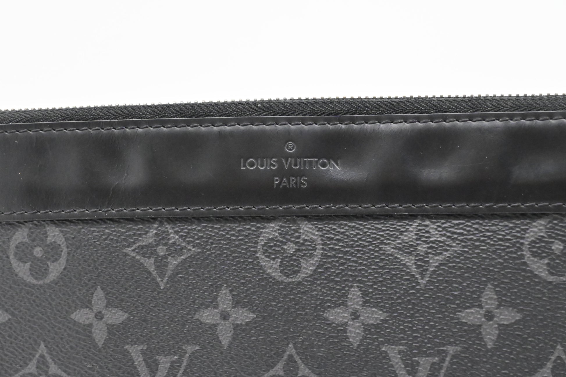Louis Vuitton Pochette Discovery in Monogram Eclipse Canvas