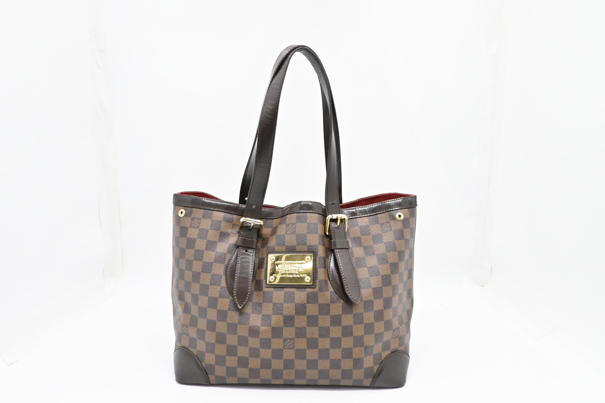 Louis Vuitton Hampstead MM in Damier Ebene Canvas