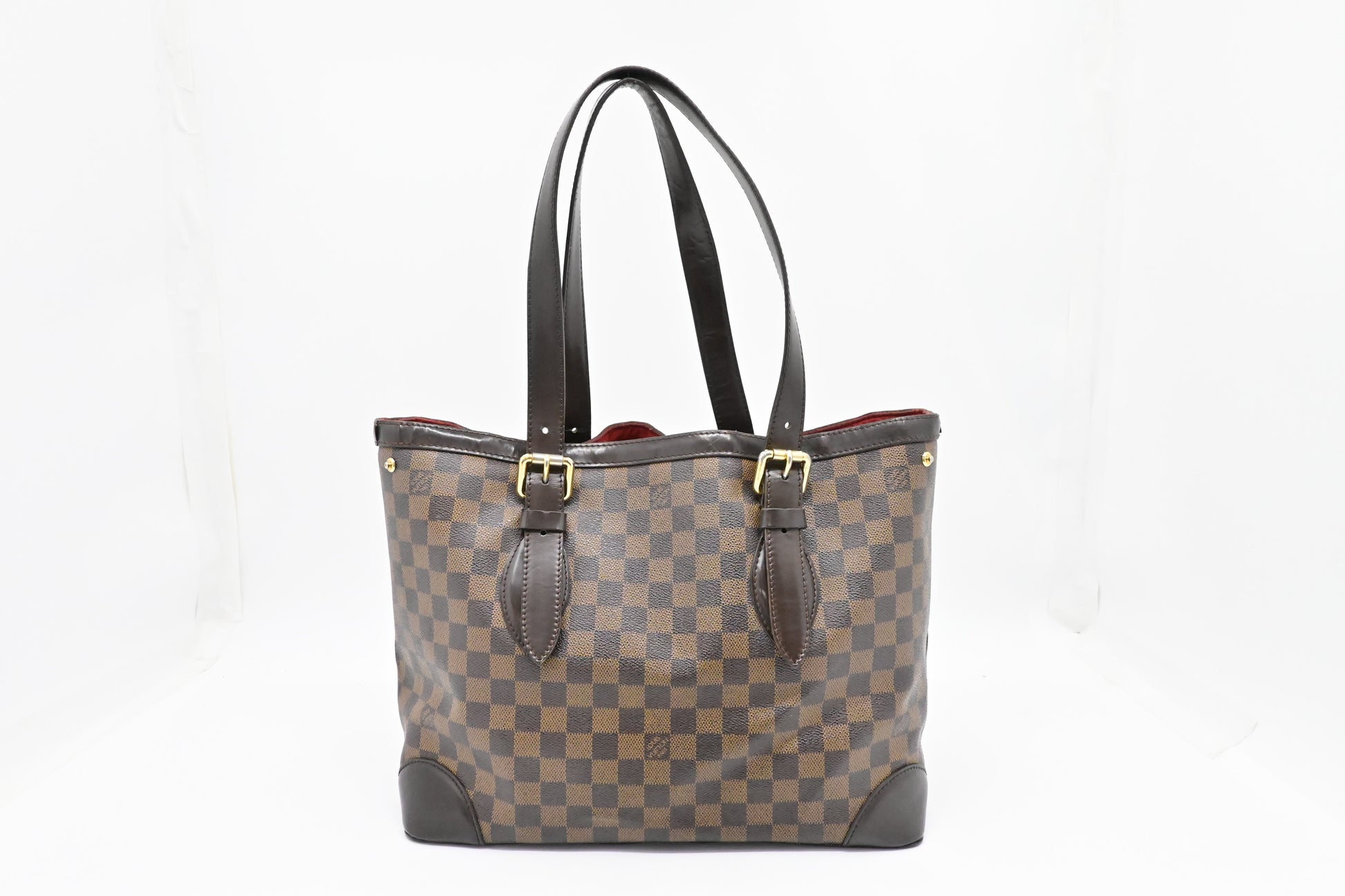 Louis Vuitton Hampstead MM in Damier Ebene Canvas
