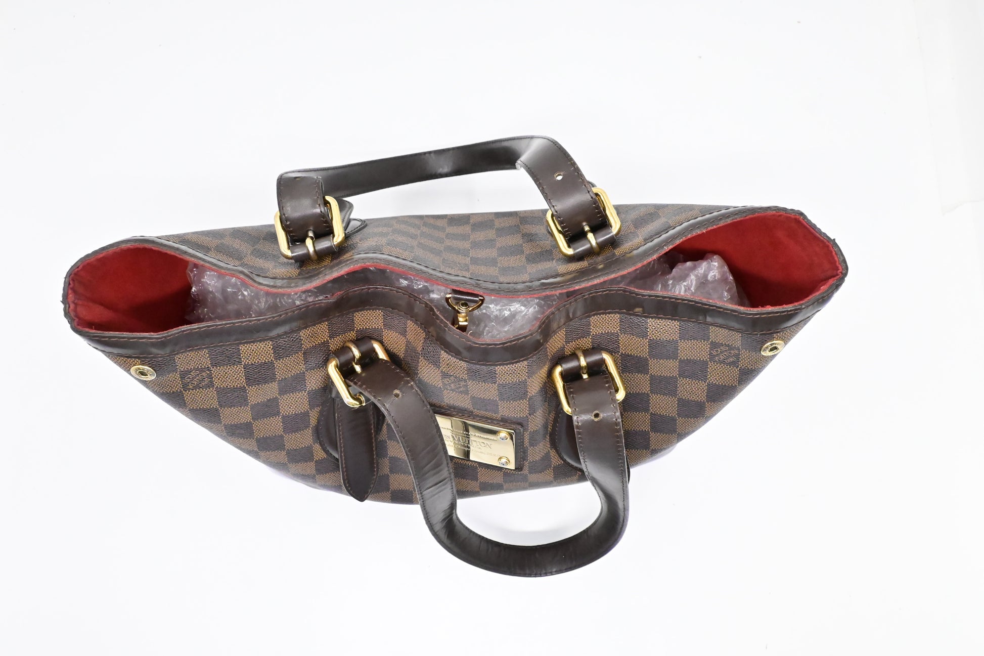 Louis Vuitton Hampstead MM in Damier Ebene Canvas