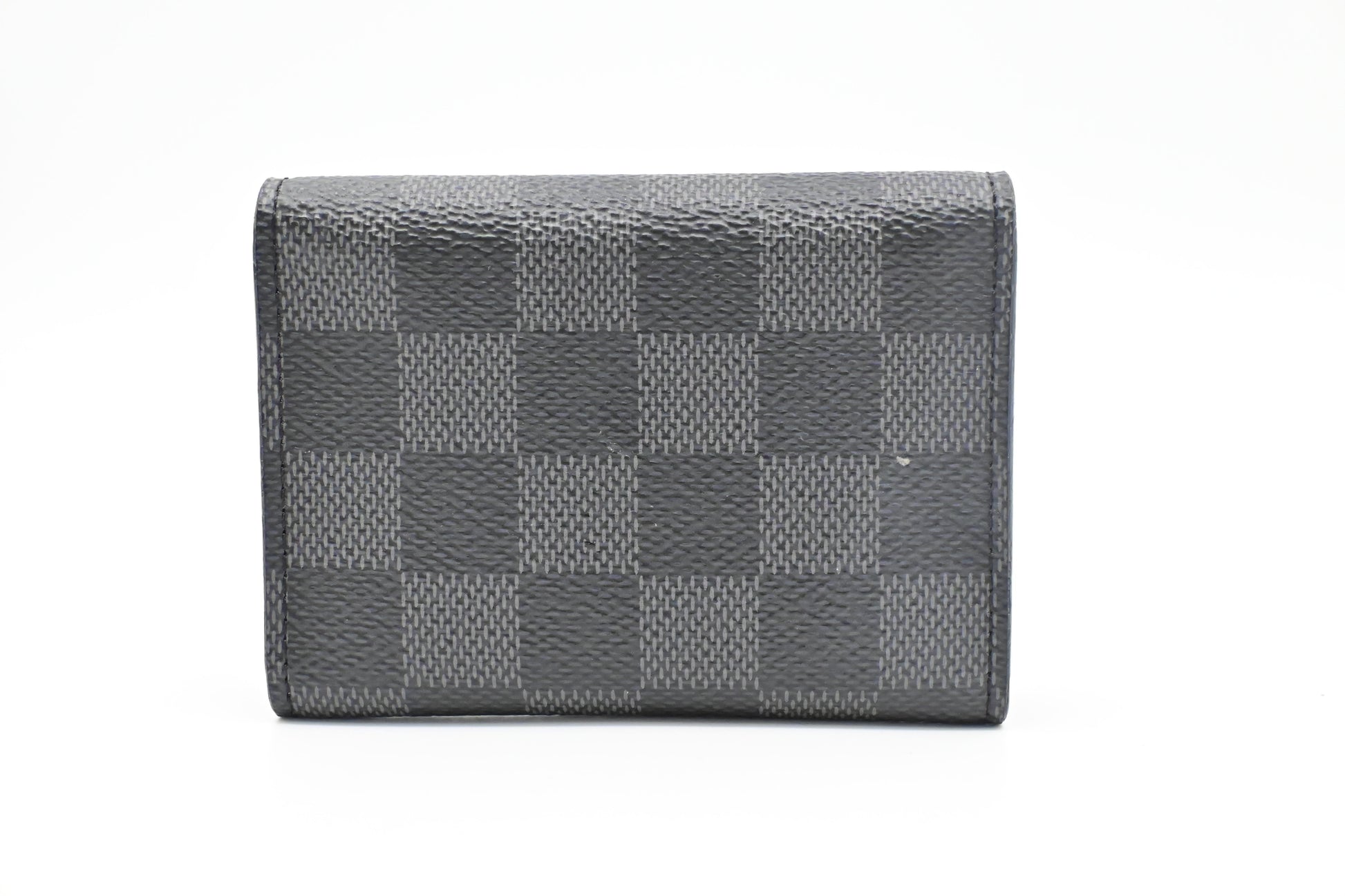 Louis Vuitton Envelope Business Card Holder in Damier Graphite Canvas