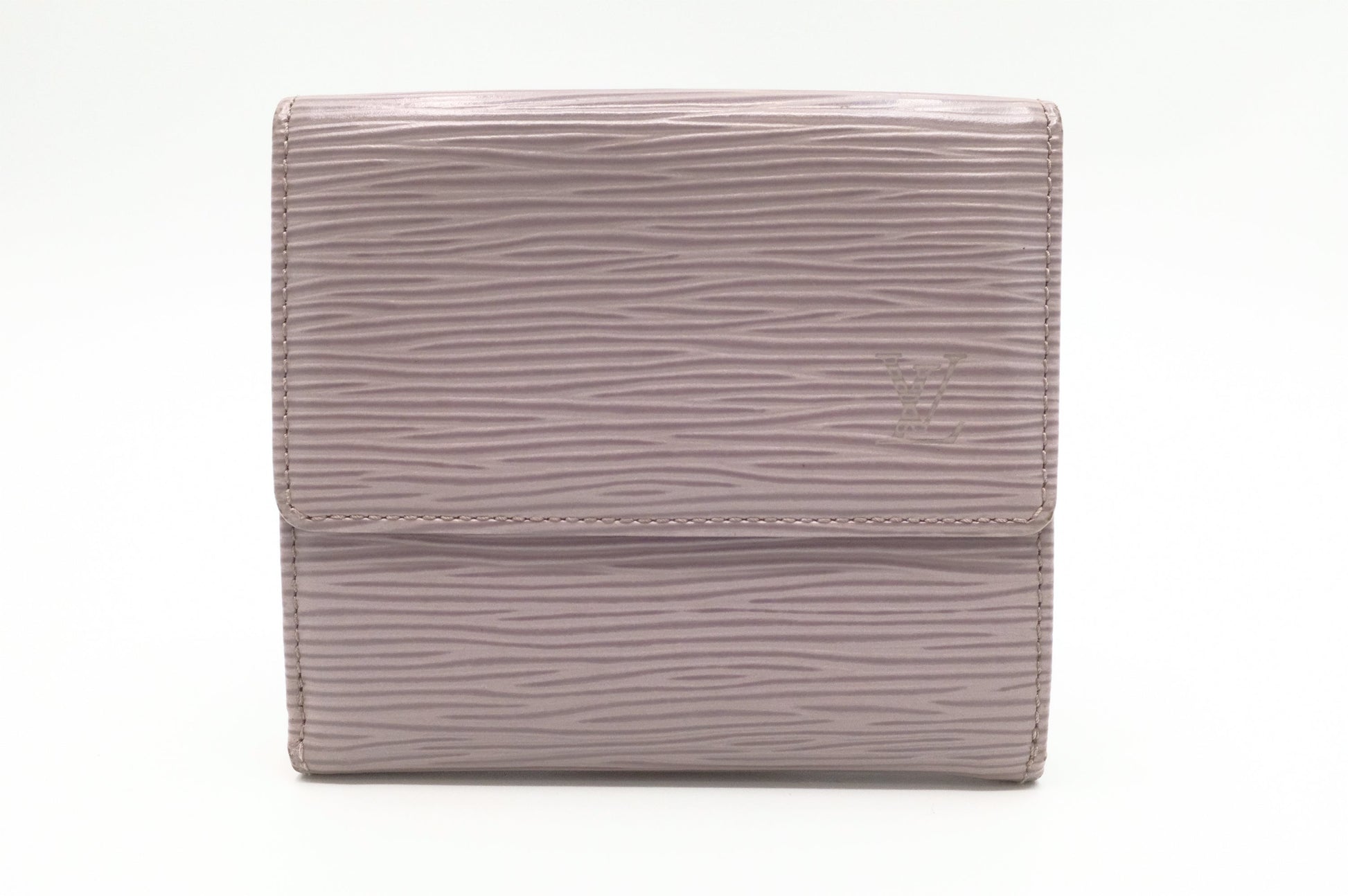 Louis Vuitton Elise Wallet in Lilac Epi Leather