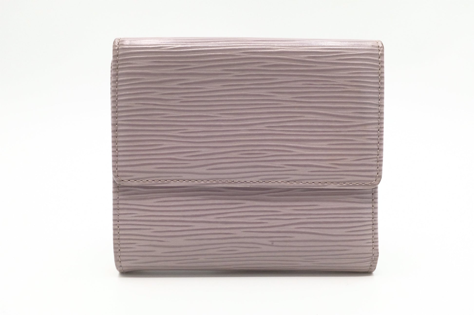Louis Vuitton Elise Wallet in Lilac Epi Leather