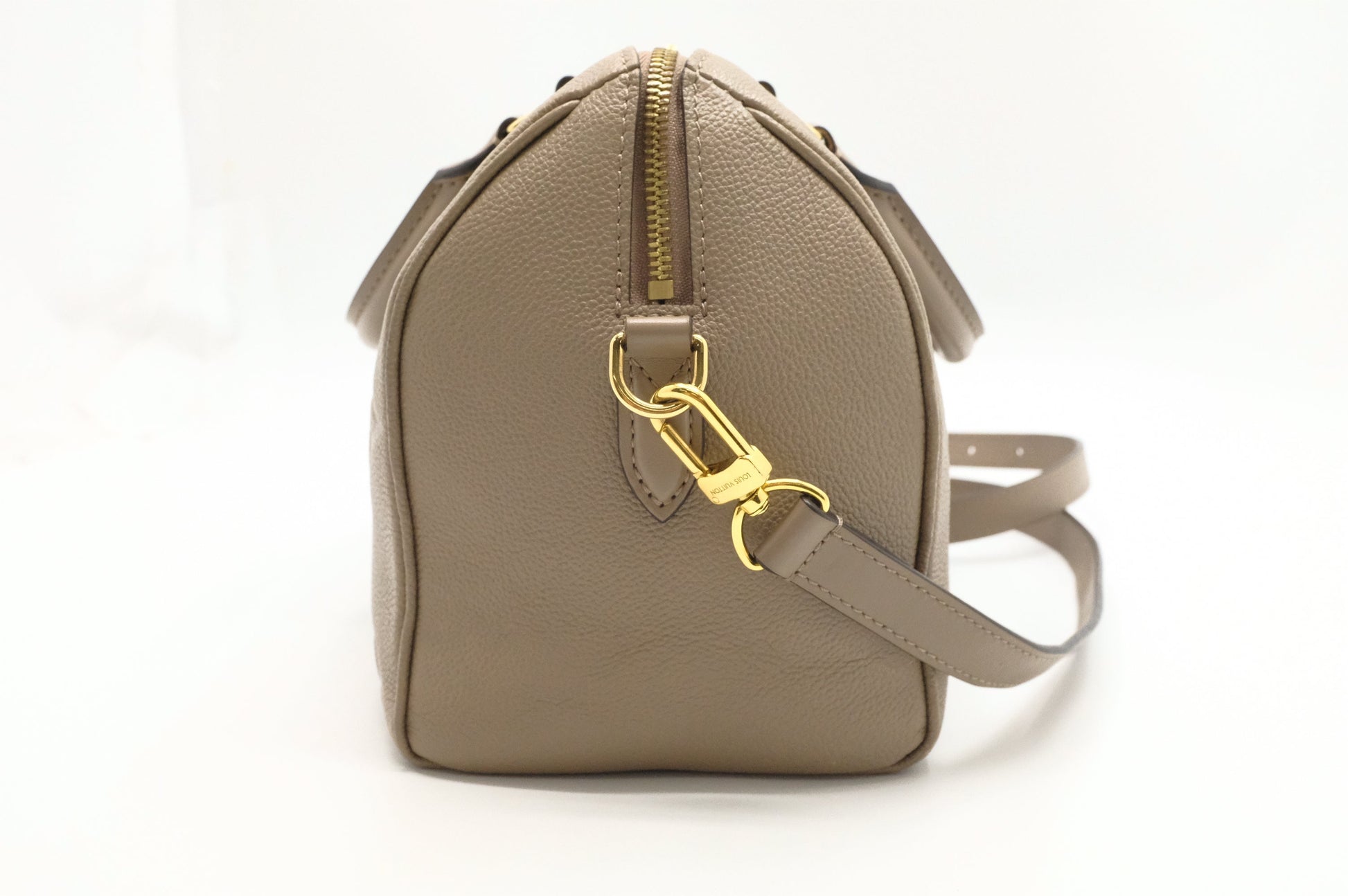 Louis Vuitton Speedy 25 Bandouliere in Turtledove Empreinte Leather