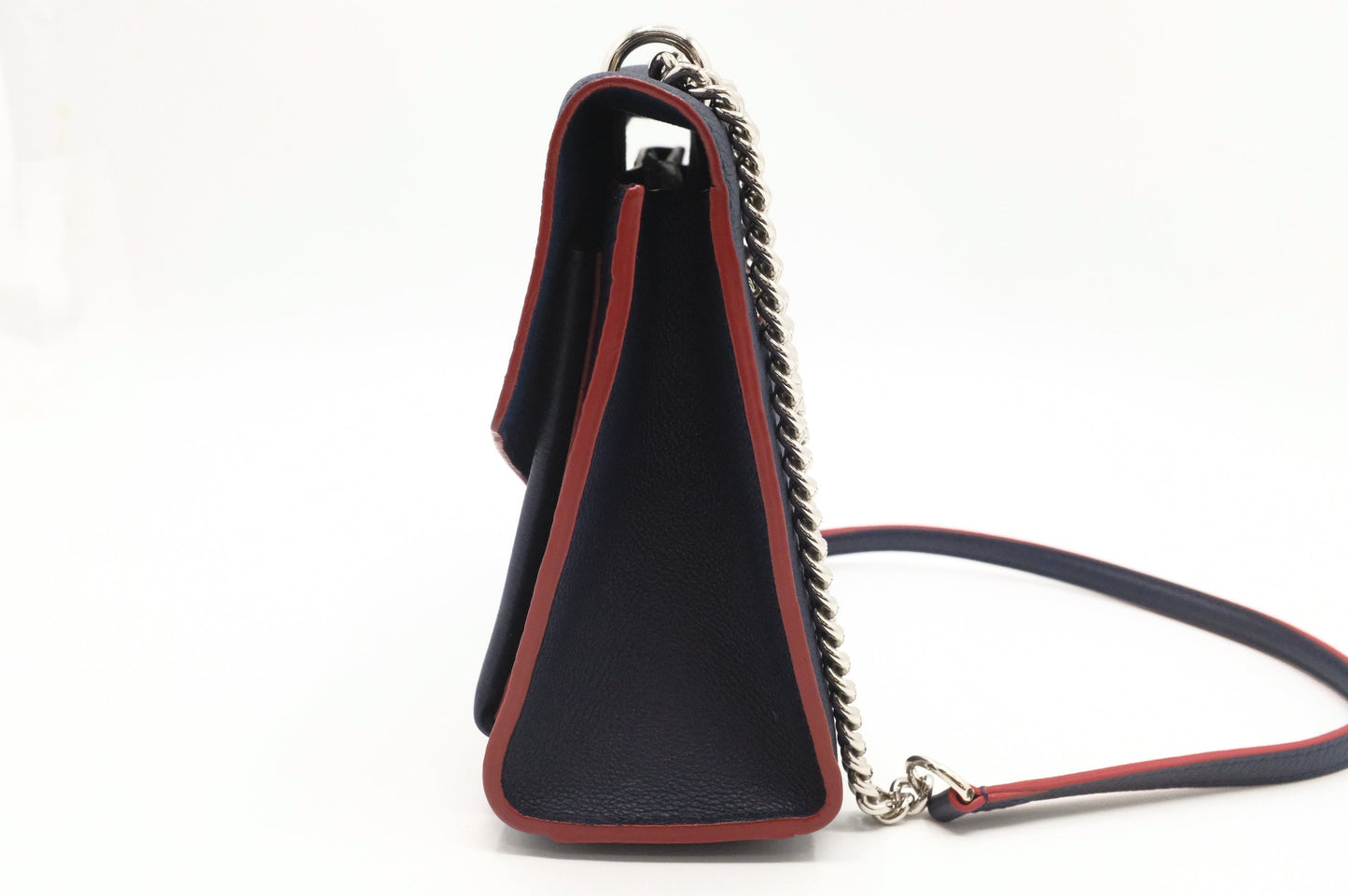 Luxury Women's Handbag | Louis Vuitton MyLockMe in Marine Rouge Leather
