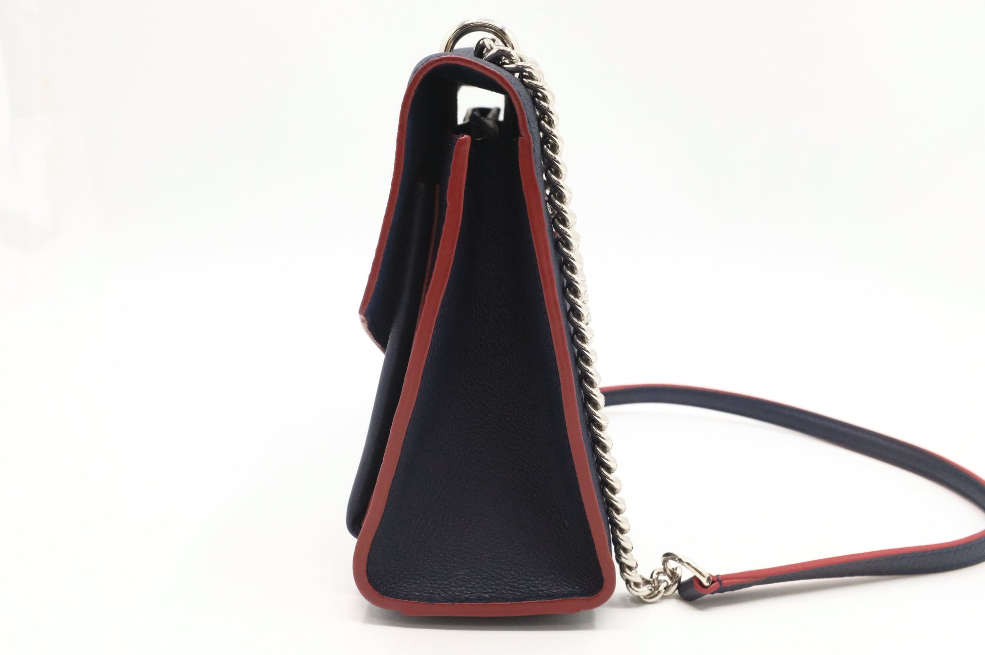 Luxury Women's Handbag | Louis Vuitton MyLockMe in Marine Rouge Leather